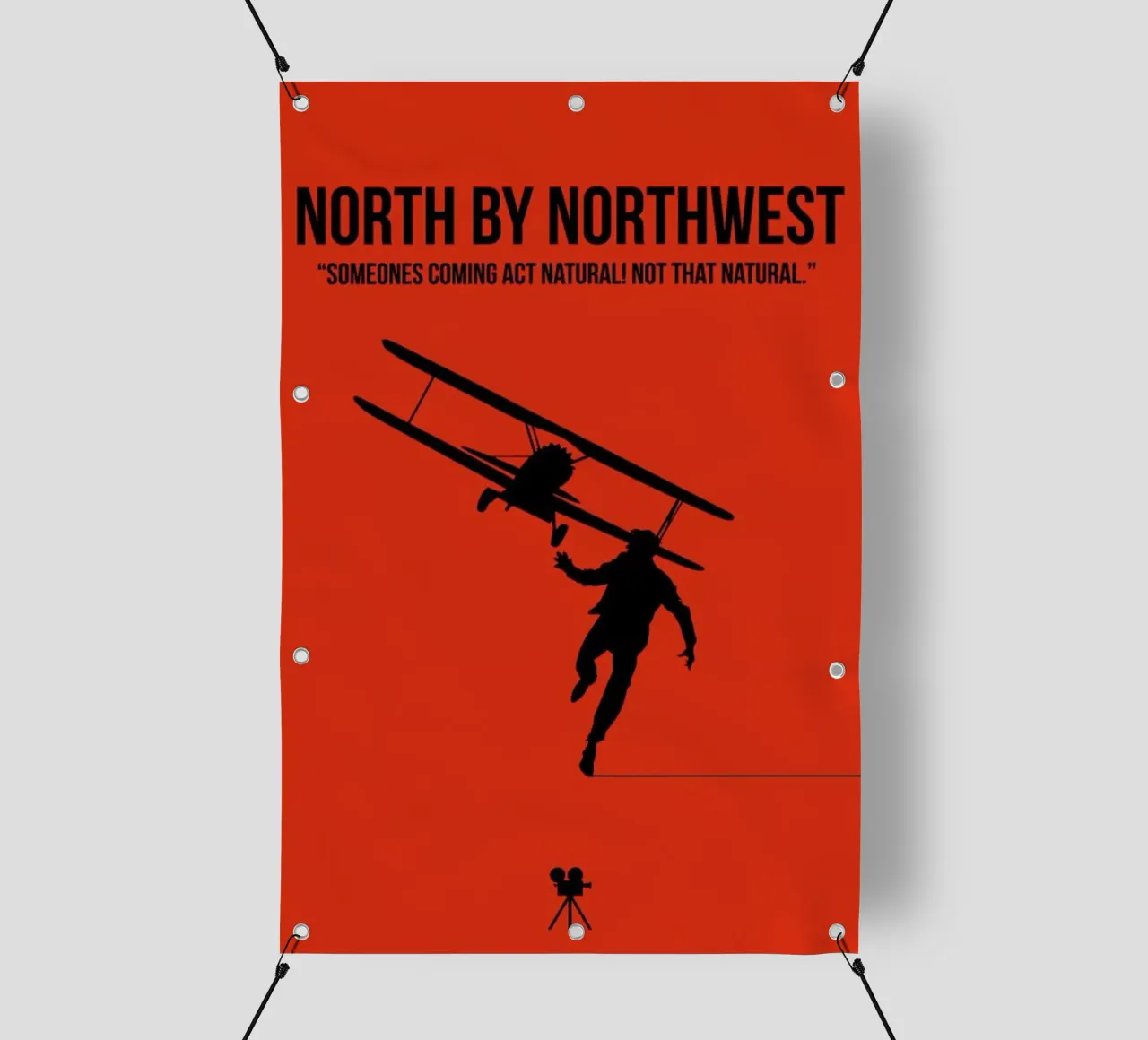 North By Northwest telo in pvc da Naxart