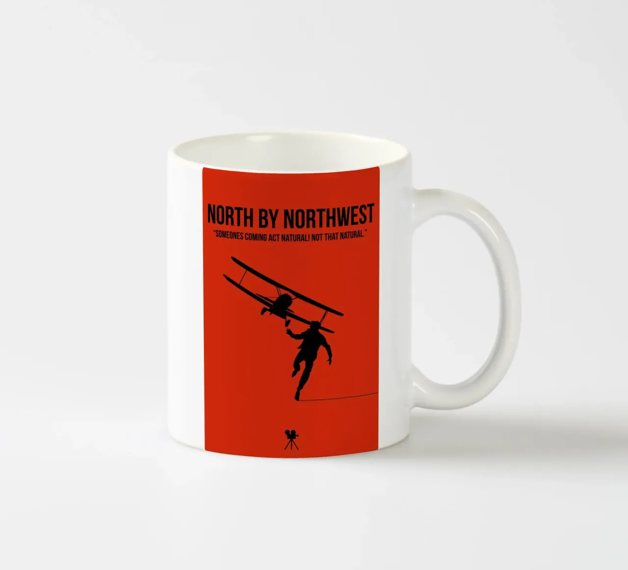 North By Northwest tazza in ceramica da Naxart