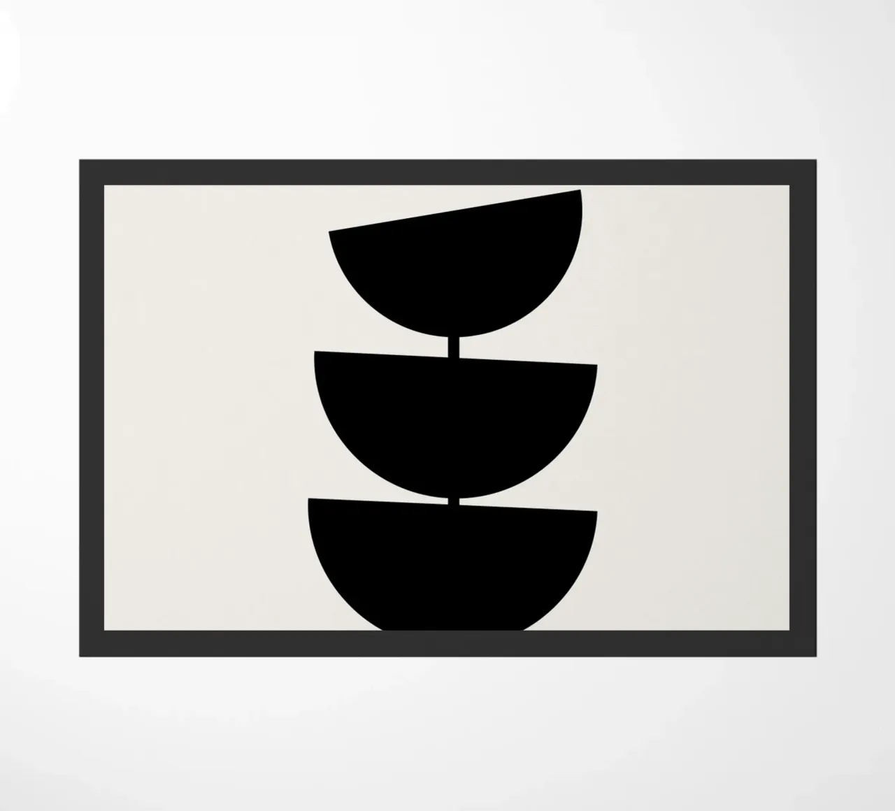 Stem doormat by Rose Beck Art