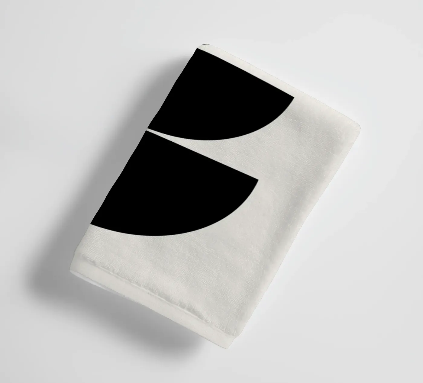 Stem badhanddoek van Rose Beck Art