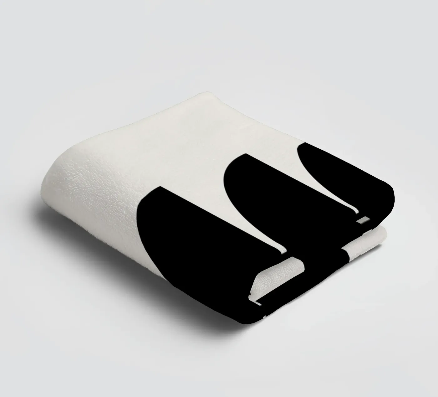 Stem badhanddoek van Rose Beck Art