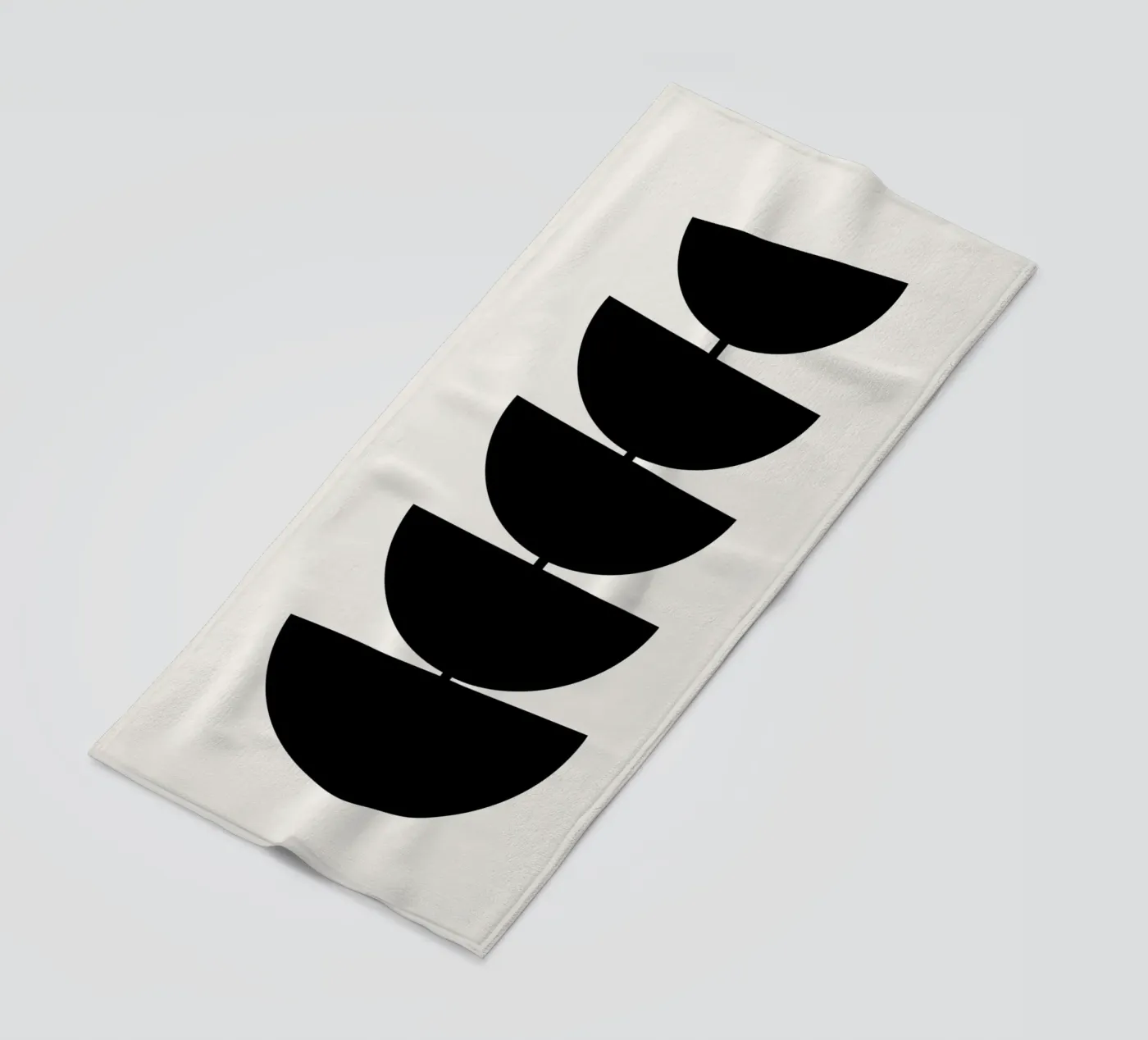 Stem beach towel by Rose Beck Art