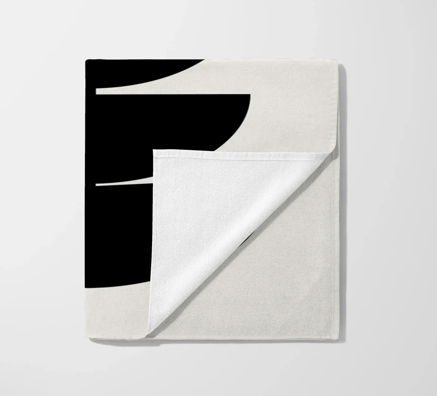 Stem beach towel by Rose Beck Art