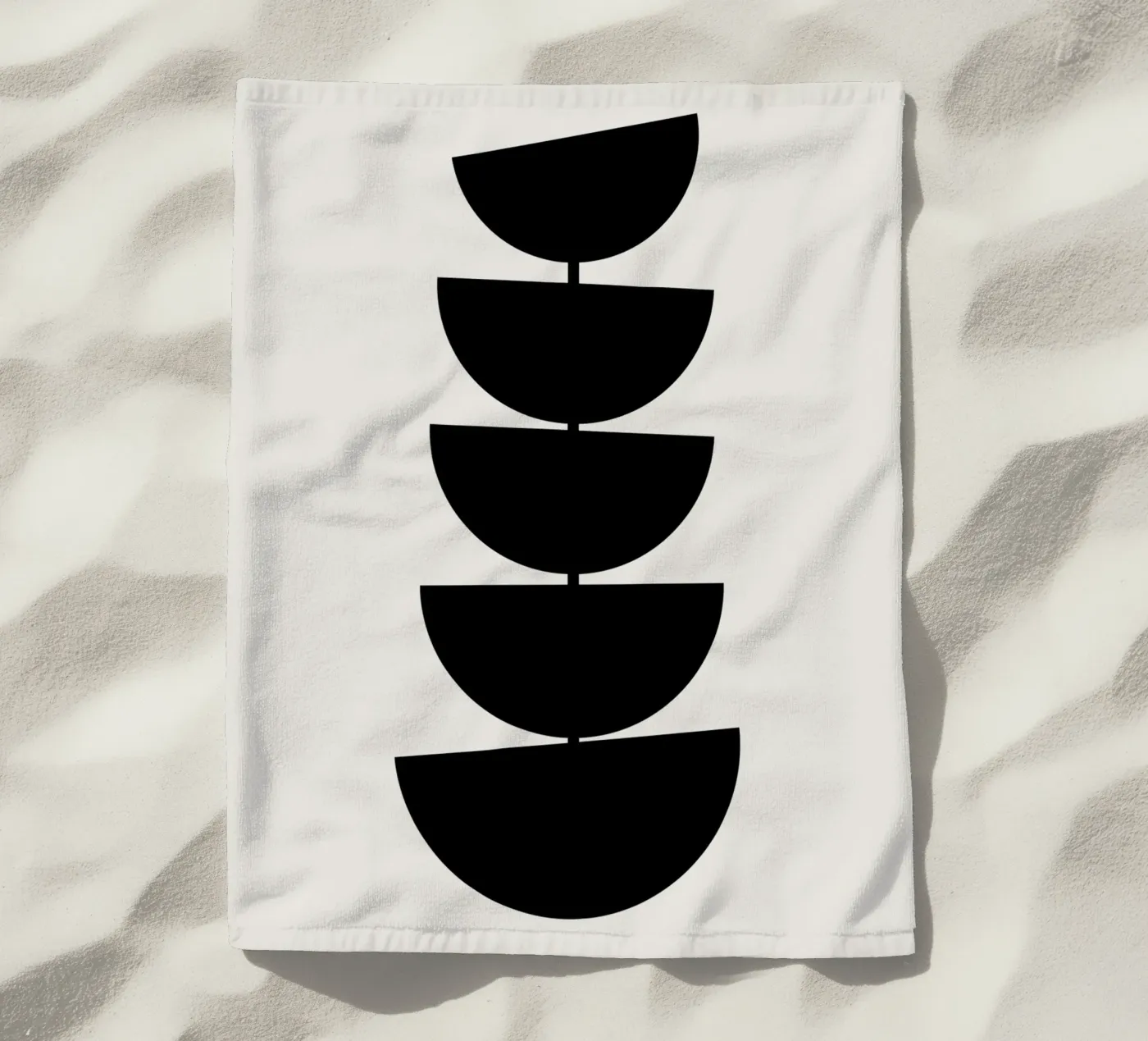 Stam strandhanddoek van Rose Beck Art