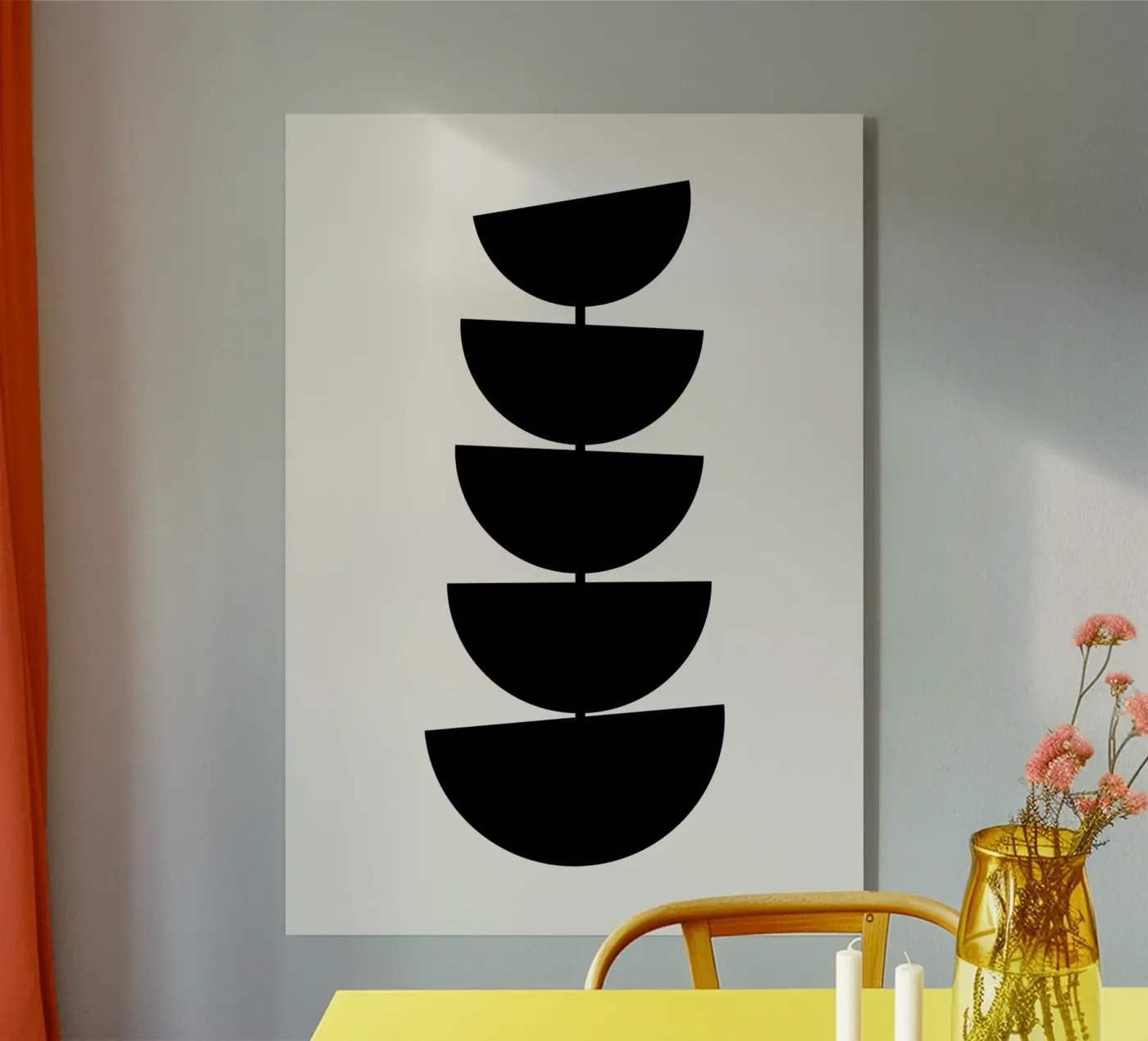 Tige plexiglas de Rose Beck Art