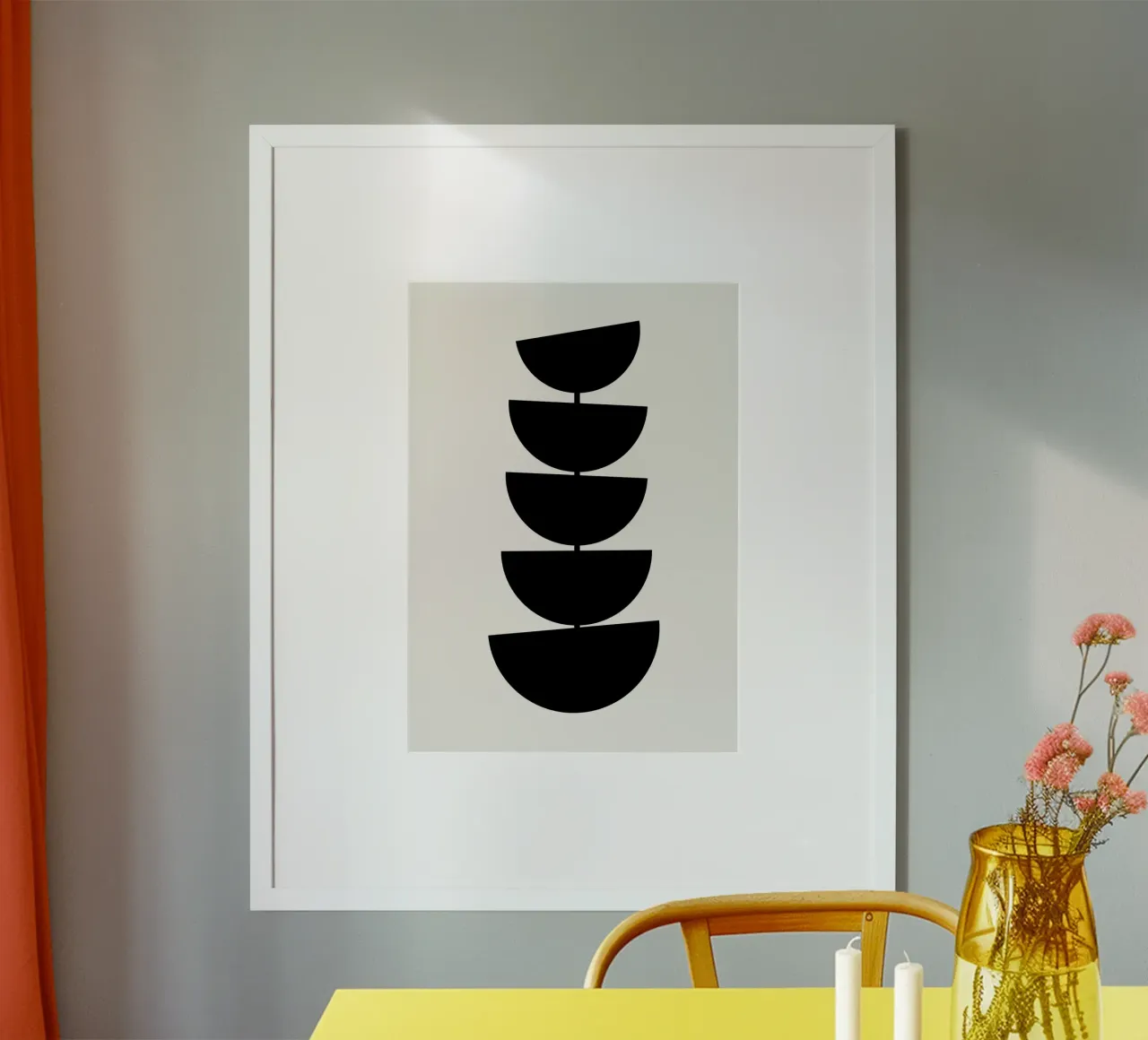 Stam poster van Rose Beck Art