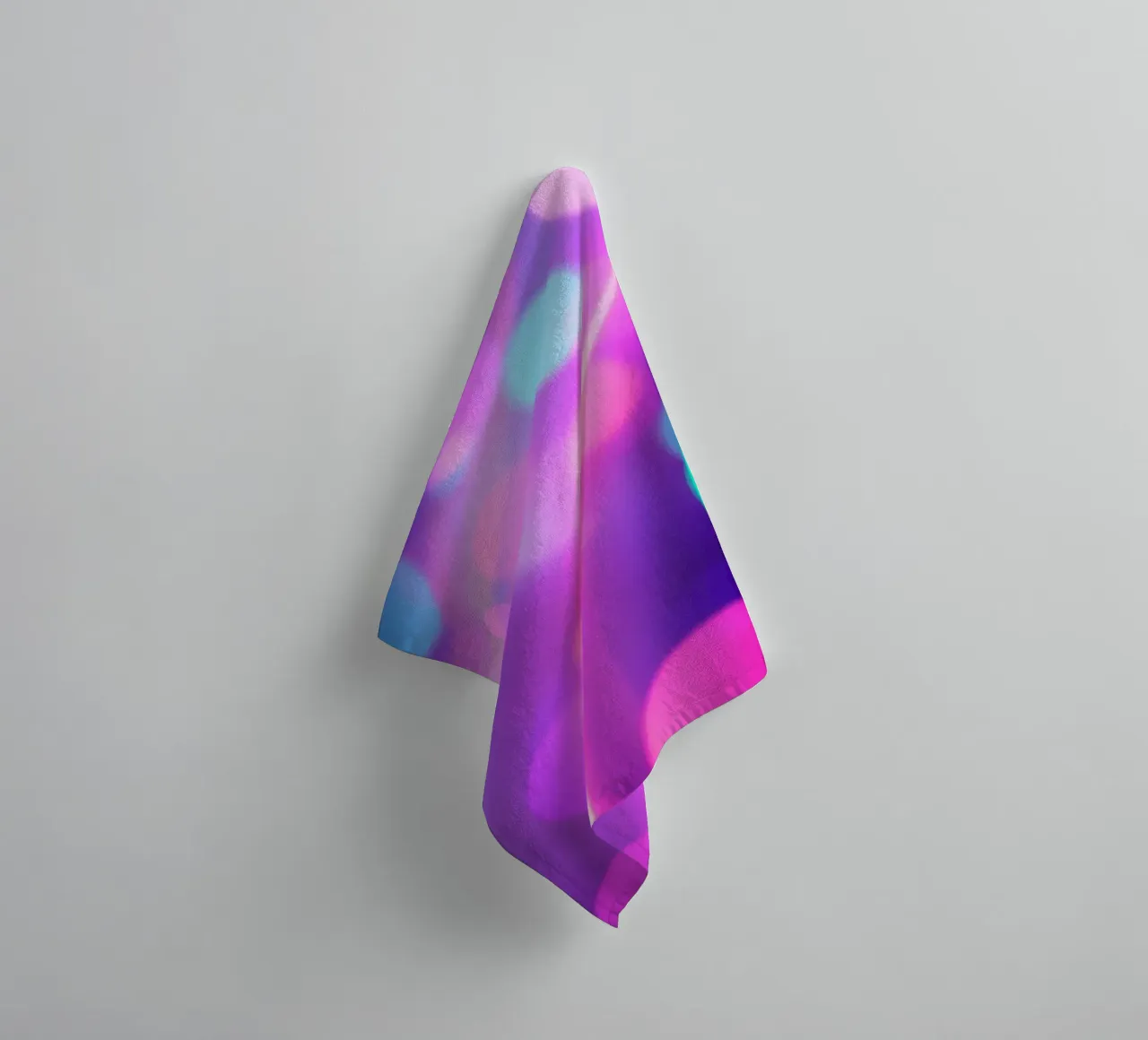 Vibrant abstract background with colorful circles blurred towel by DesignDoodle