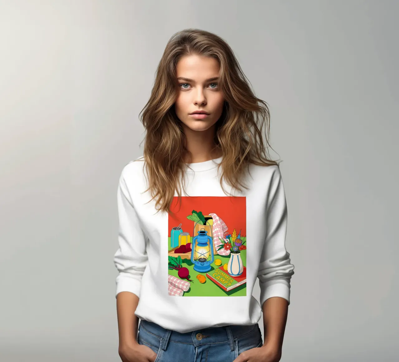 Charme rustique sweat de Murni Strokes