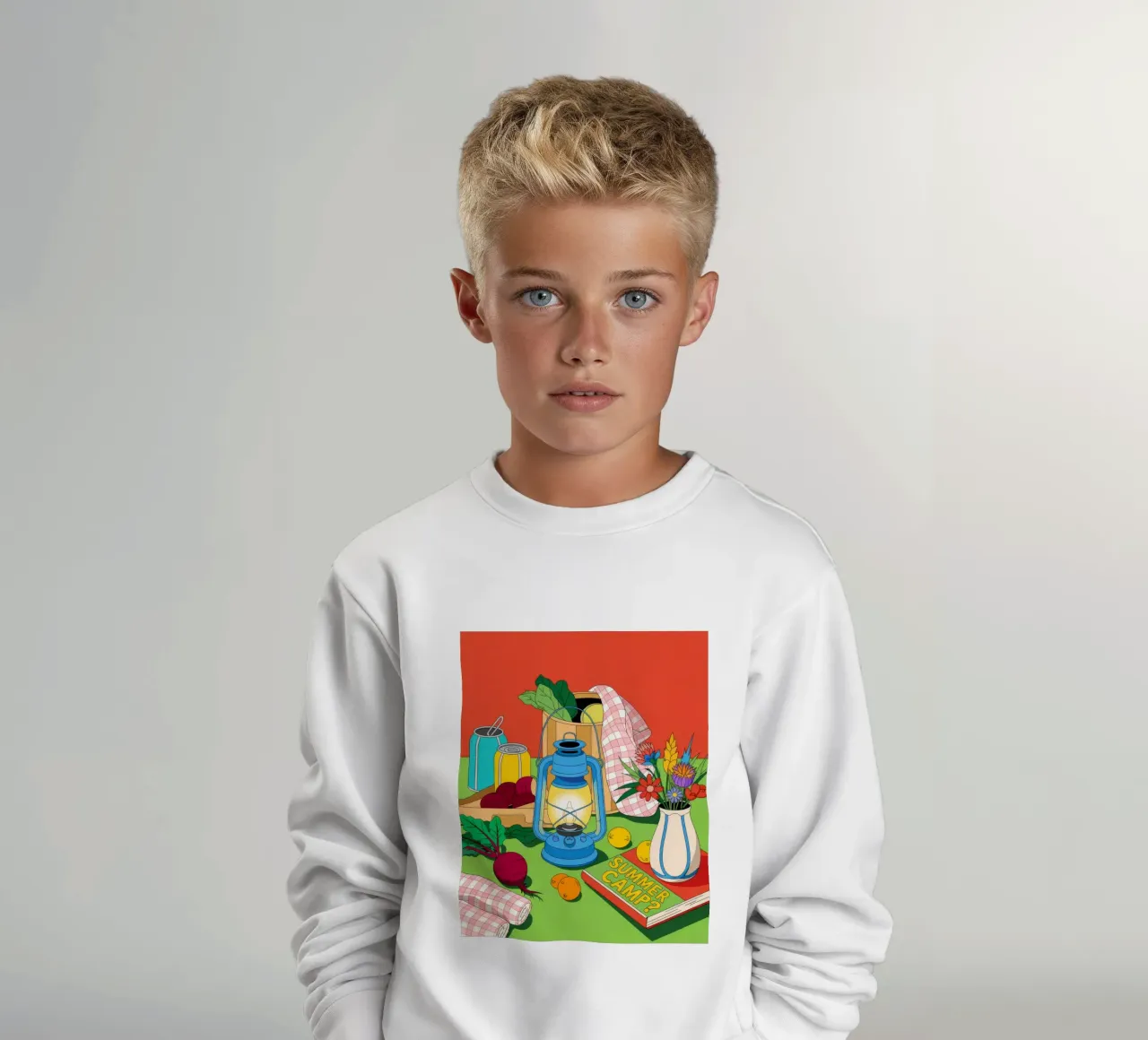 Fascino rustico felpa bambino da Murni Strokes