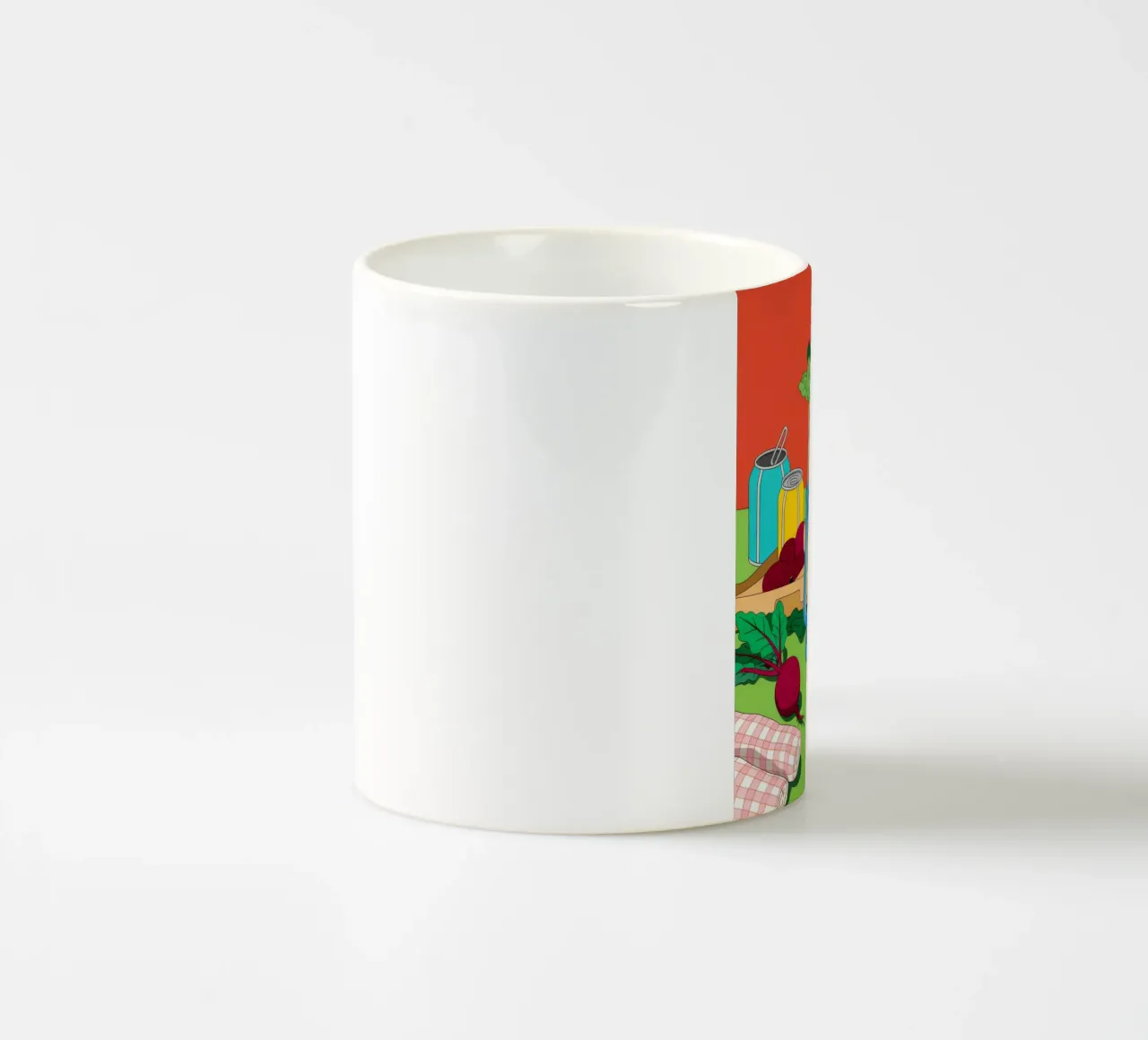 Fascino rustico tazza in ceramica da Murni Strokes