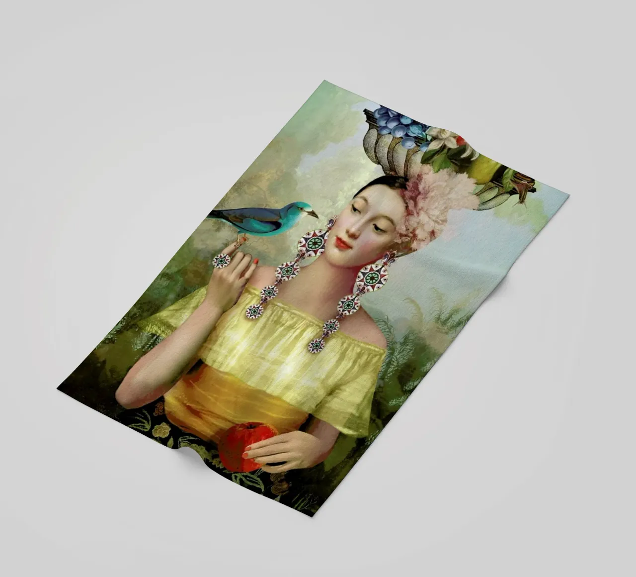 9 of Pentacles telo mare da Catrin Welz-Stein