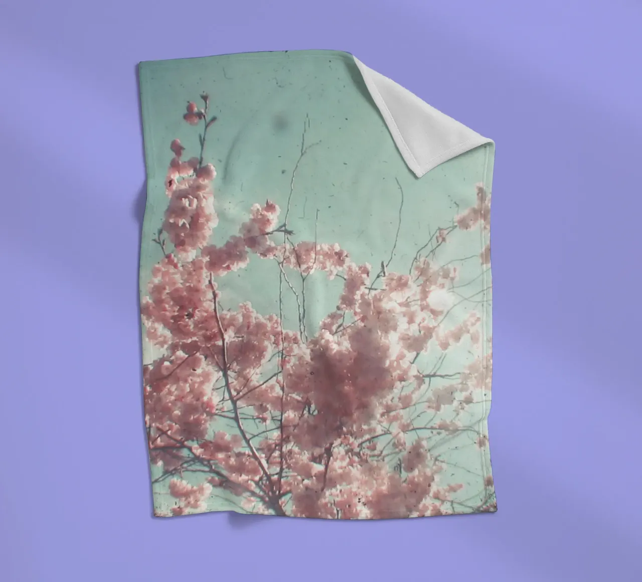 Candy Floss fleece blanket by Cassia Beck Photography