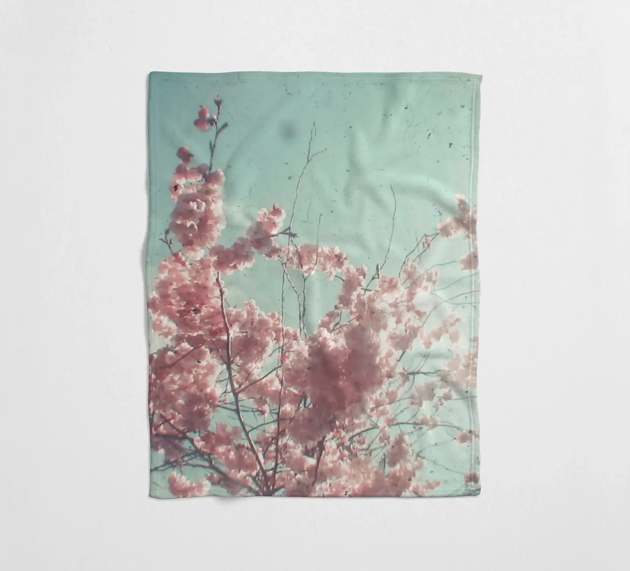 Candy Floss fleece blanket by Cassia Beck Photography