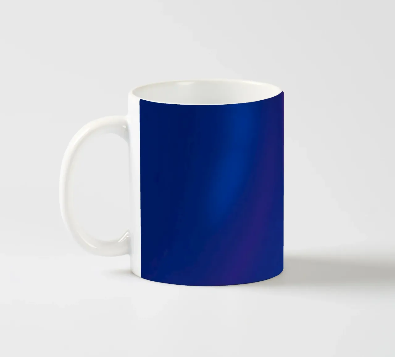 Vibrant abstract design showcasing colorful light patterns ceramic mug by DesignDoodle