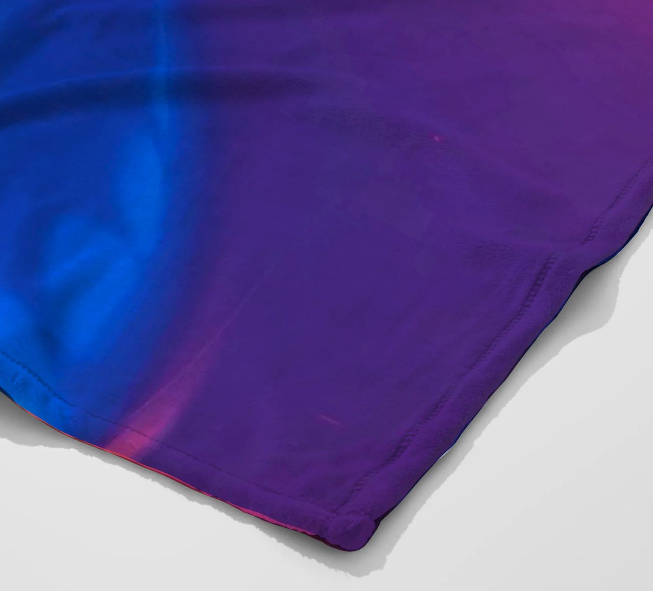 Vibrant abstract design showcasing colorful light patterns fleece blanket by DesignDoodle