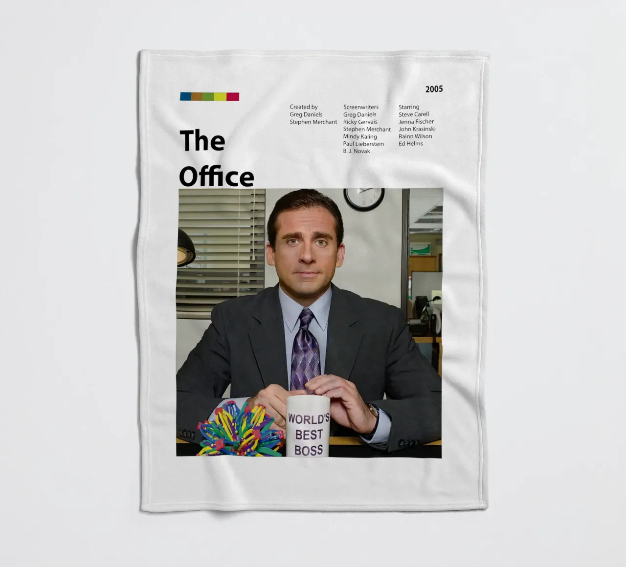 L'ufficio coperta in pile da The Movie Wall