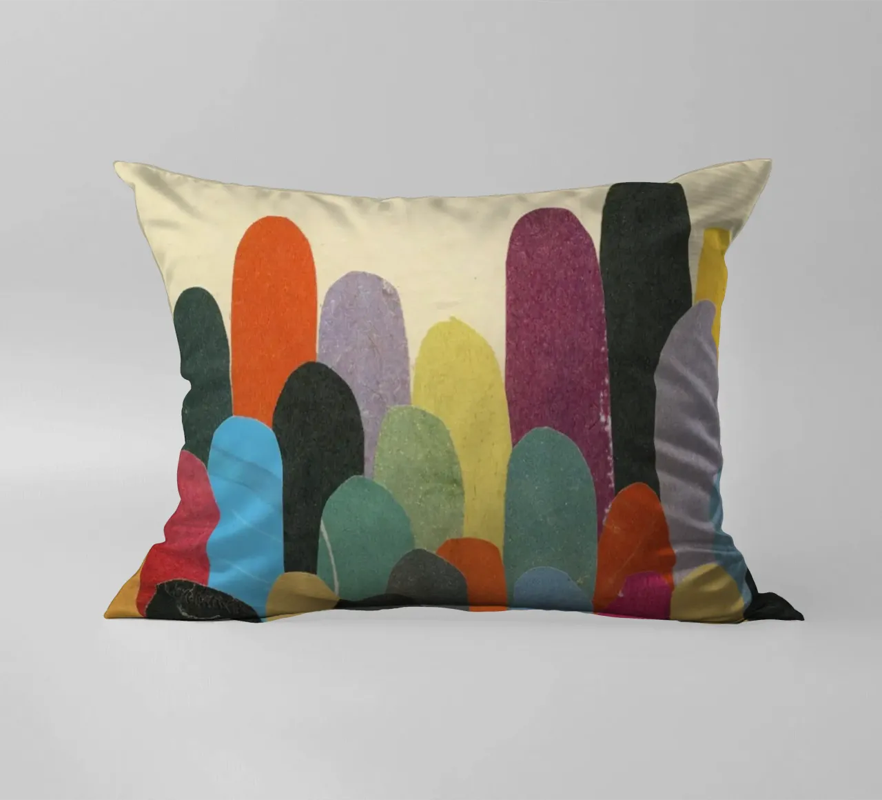 Rolling Hills cuscino da Cassia Beck Collage