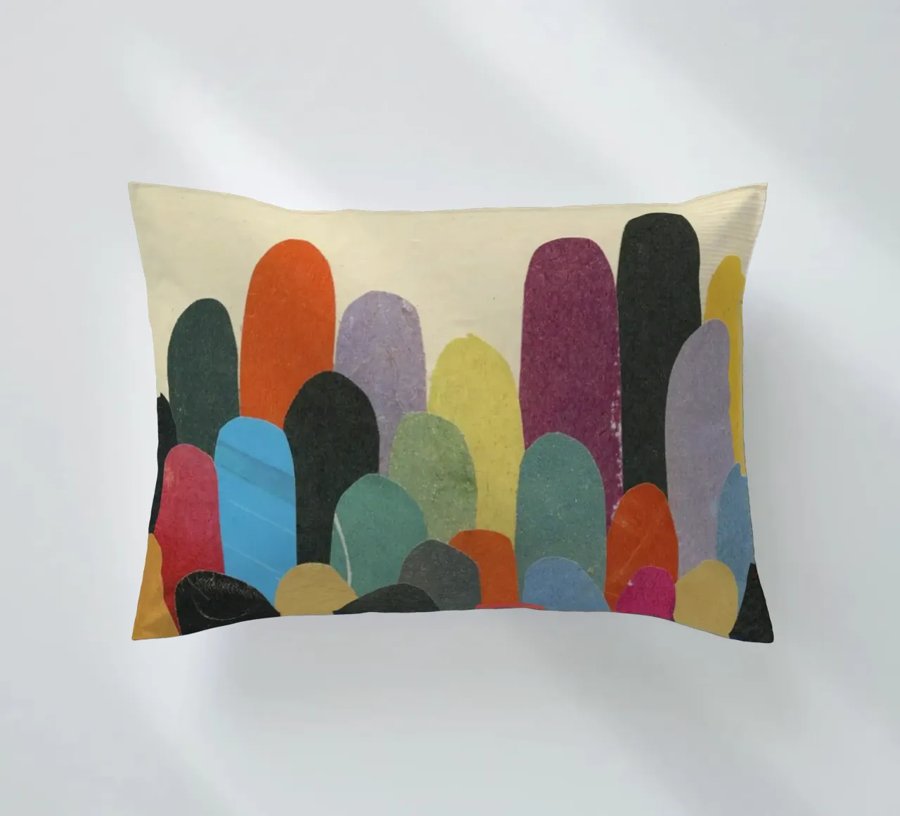 Rolling Hills cuscino da Cassia Beck Collage