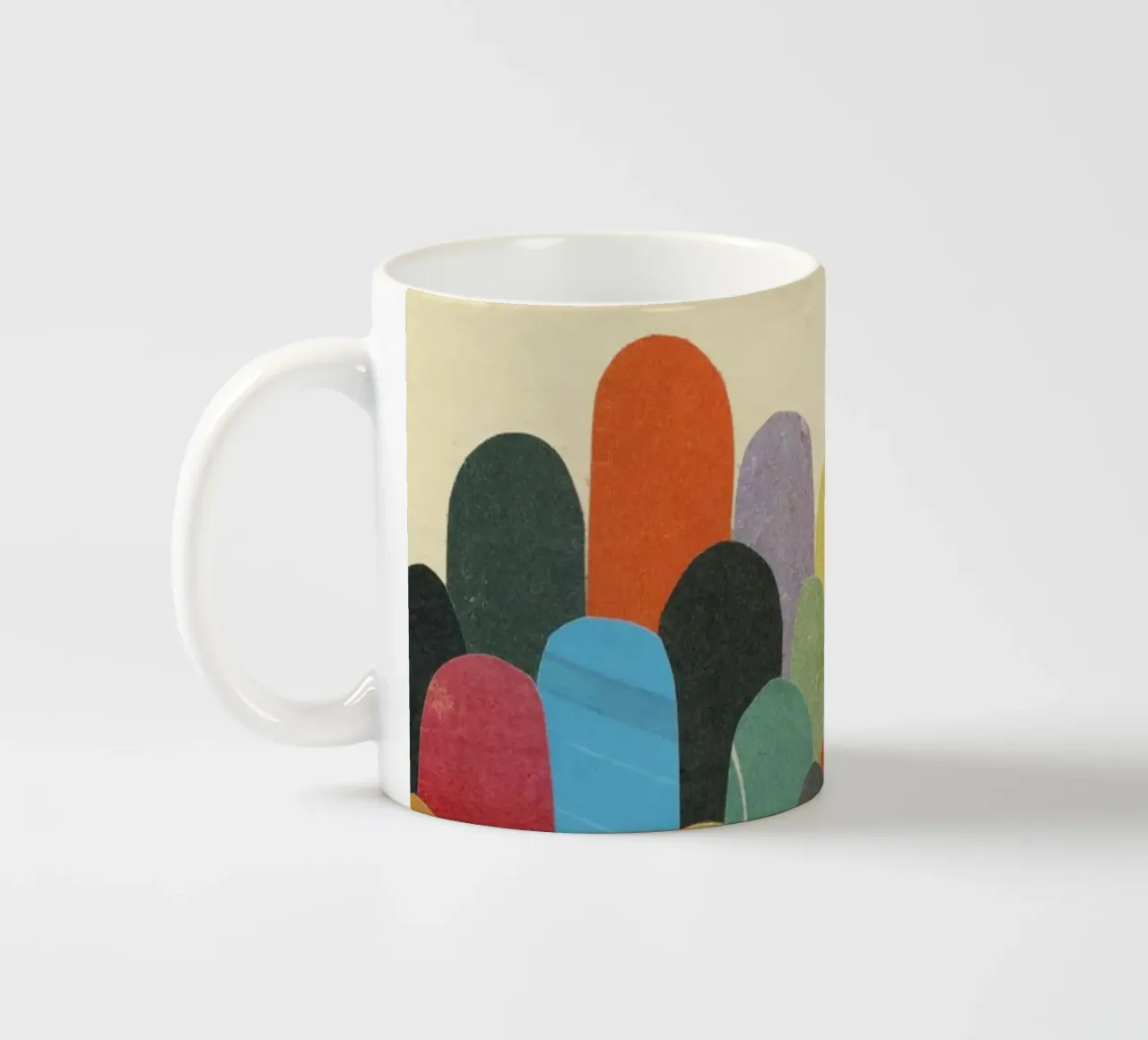 Rolling Hills tazza in ceramica da Cassia Beck Collage