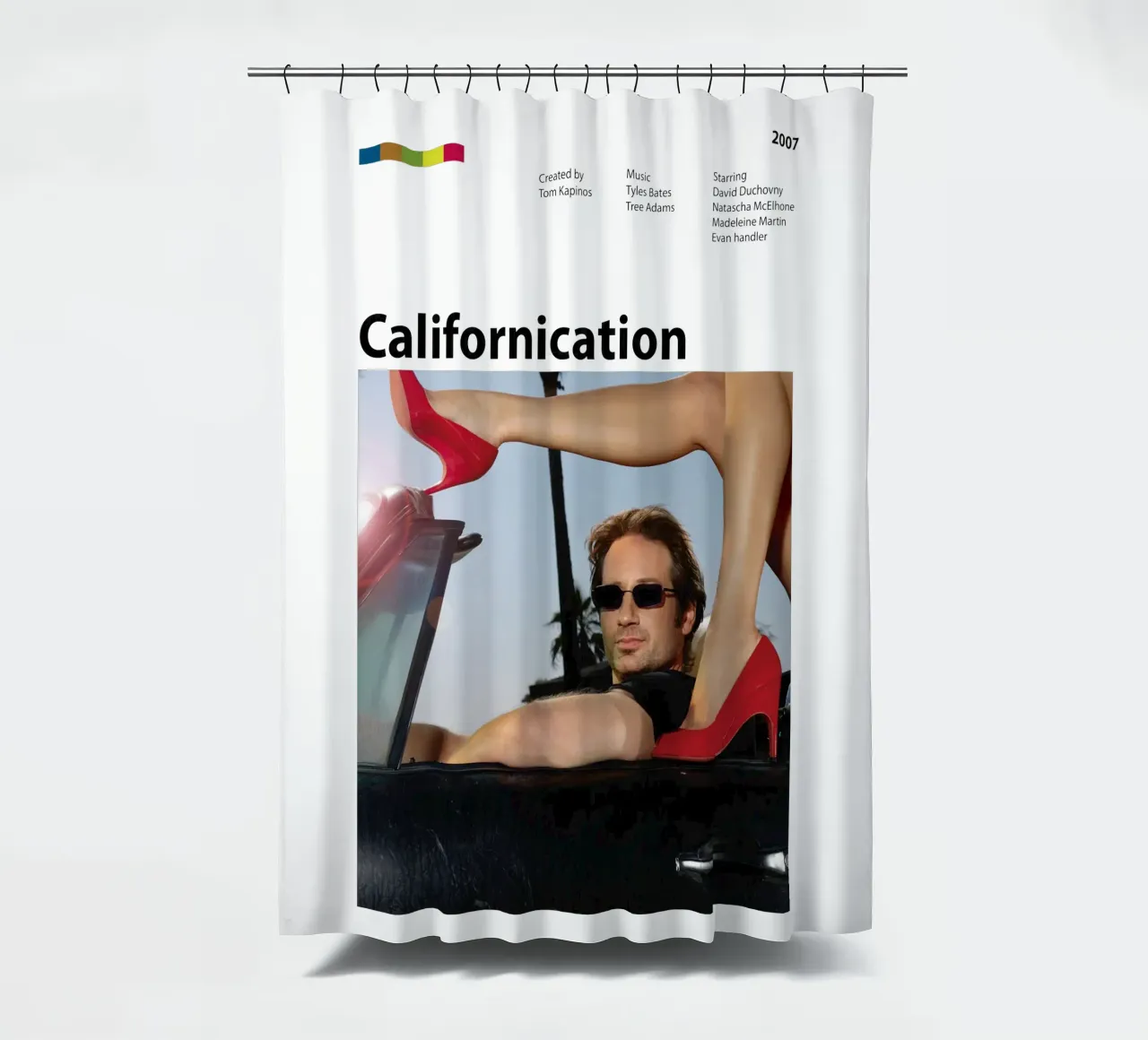 Californication rideau de douche de 🎞 The Movie Wall