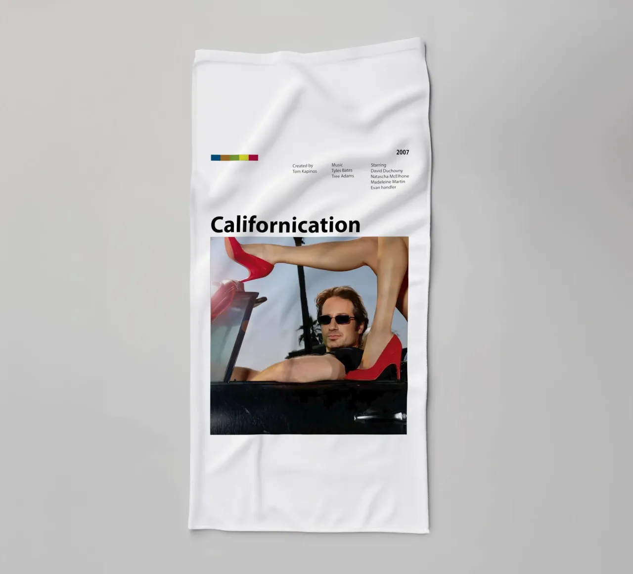 Californication towel by 🎞 The Movie Wall