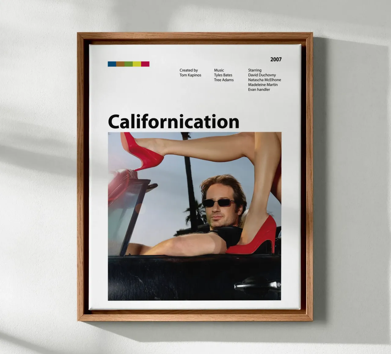 Californication tela con Cornice a cassetta da 🎞 The Movie Wall