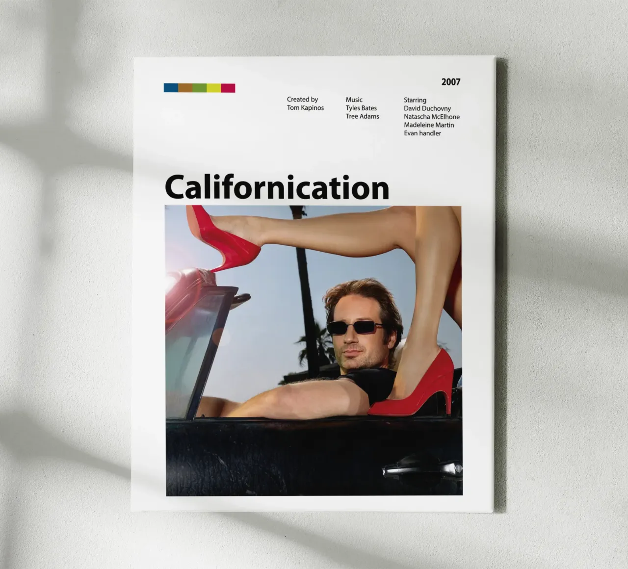 Californication tela con Cornice a cassetta da 🎞 The Movie Wall