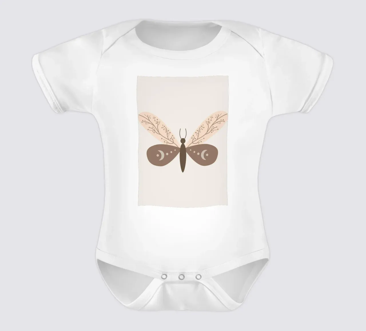 Moth body neonato maniche corte da LisaArtes