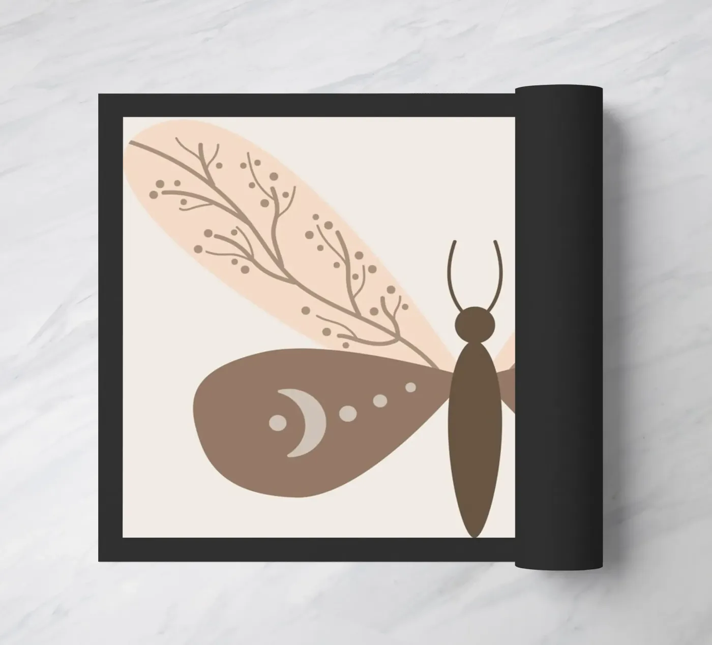 Moth paillasson de LisaArtes