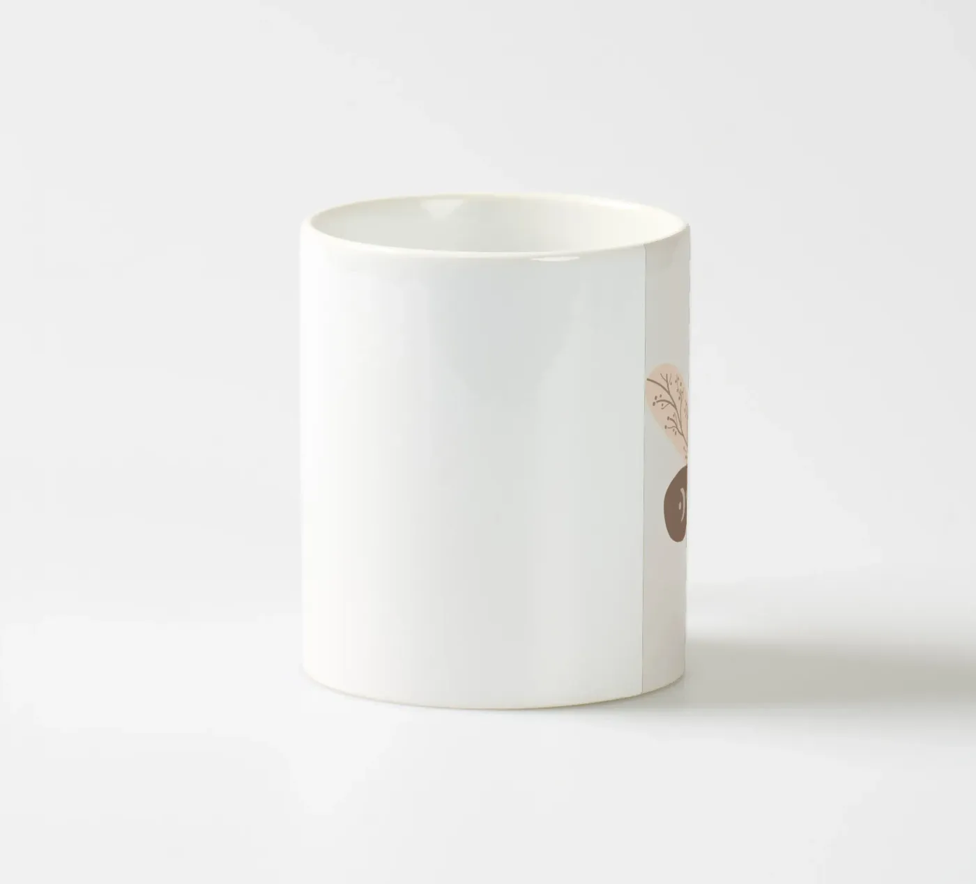 Moth ceramic mug by LisaArtes