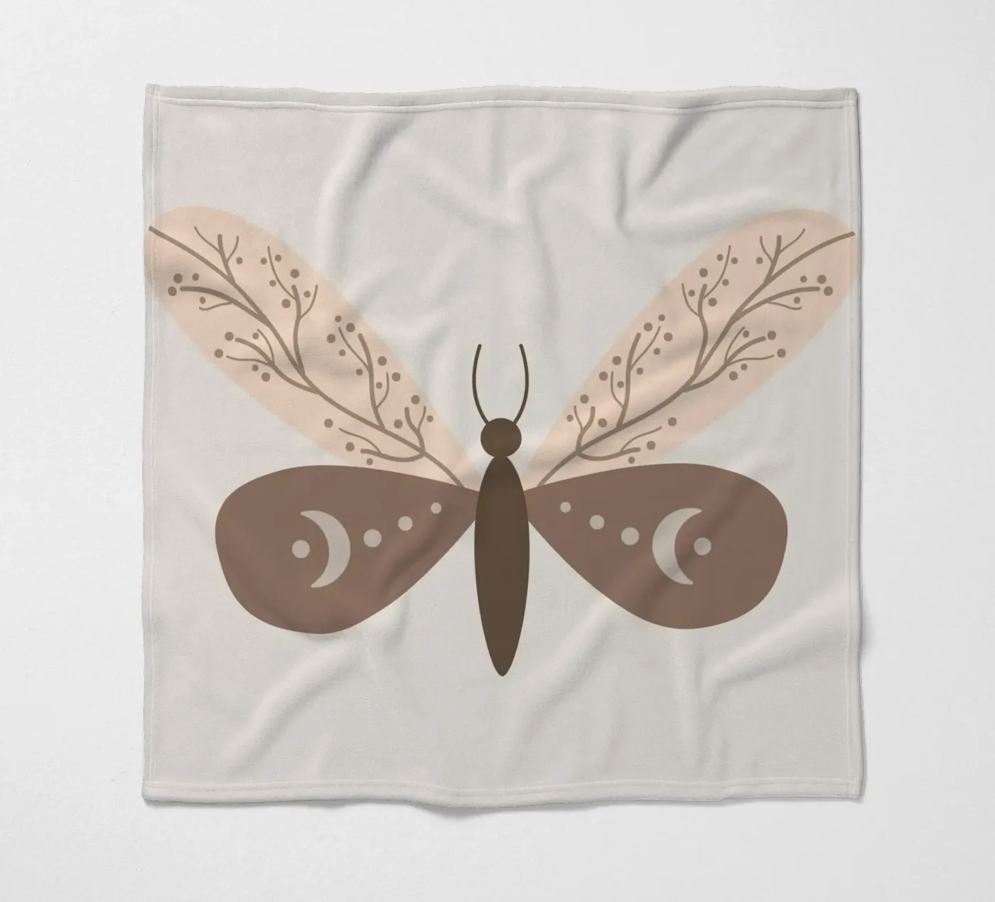 Moth coperta in pile da LisaArtes