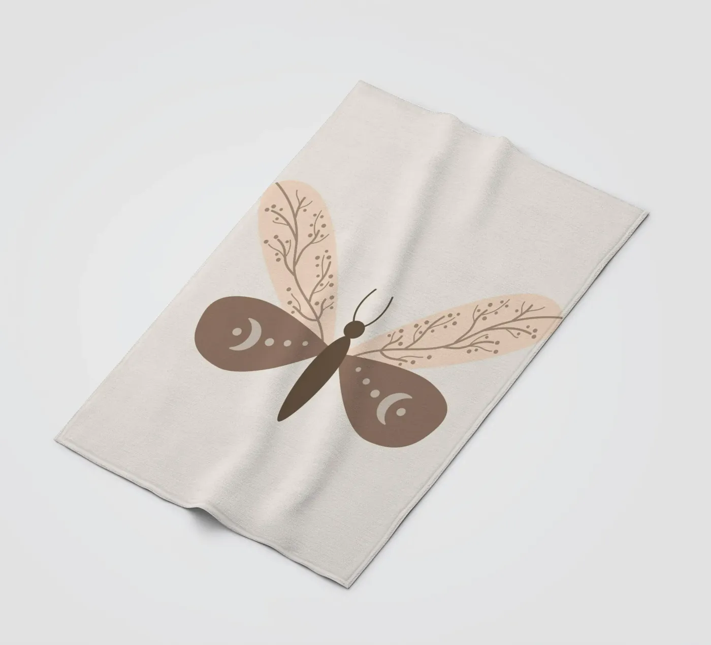 Moth coperta in pile da LisaArtes