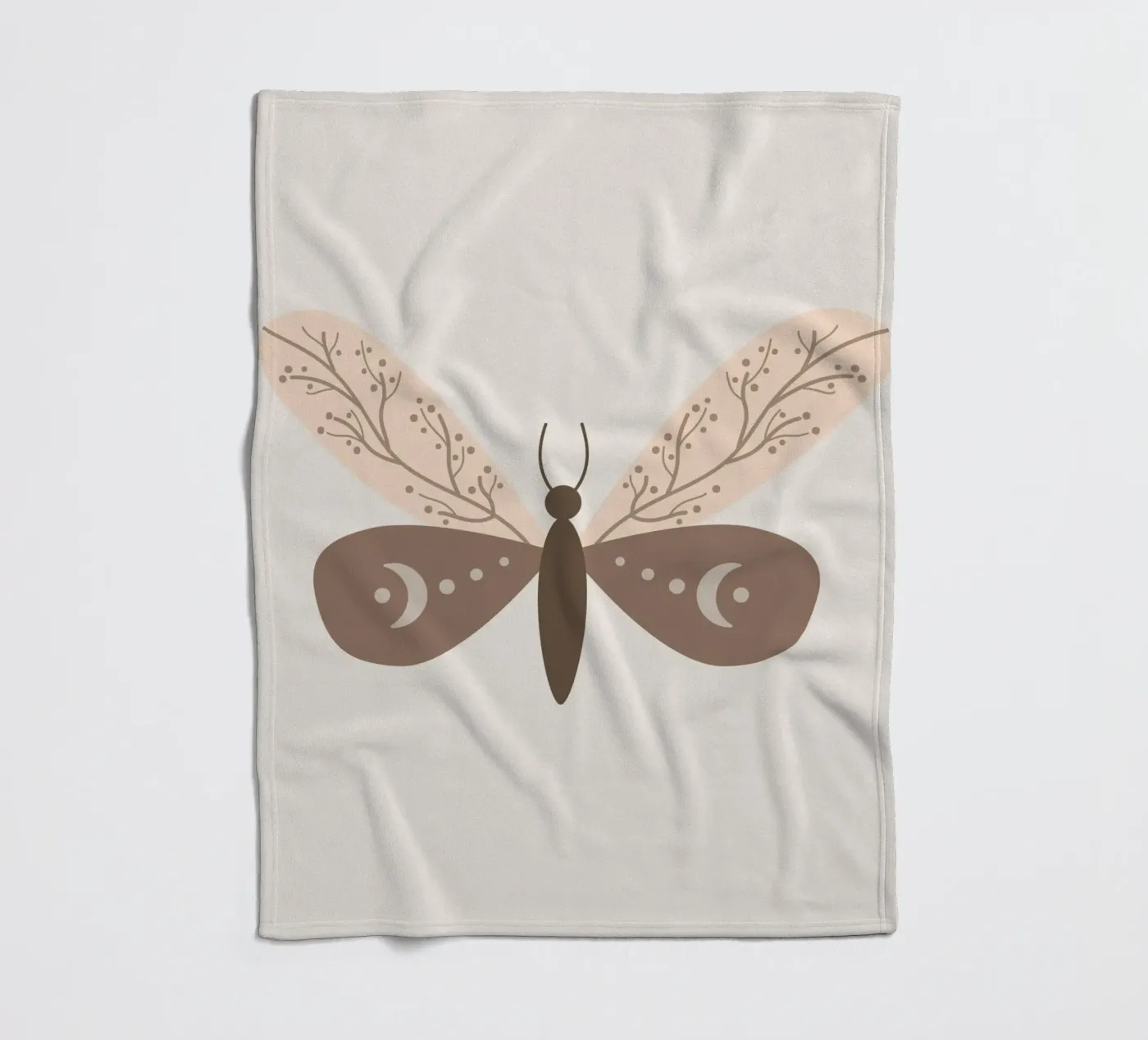 Moth coperta in pile da LisaArtes