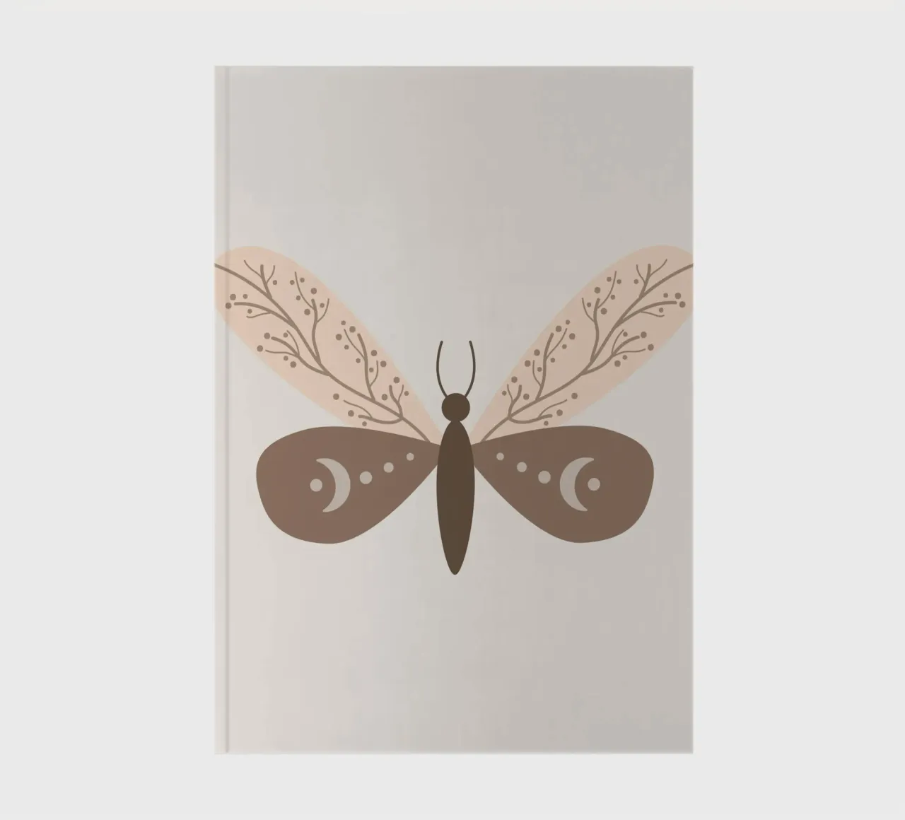 Moth notebook by LisaArtes