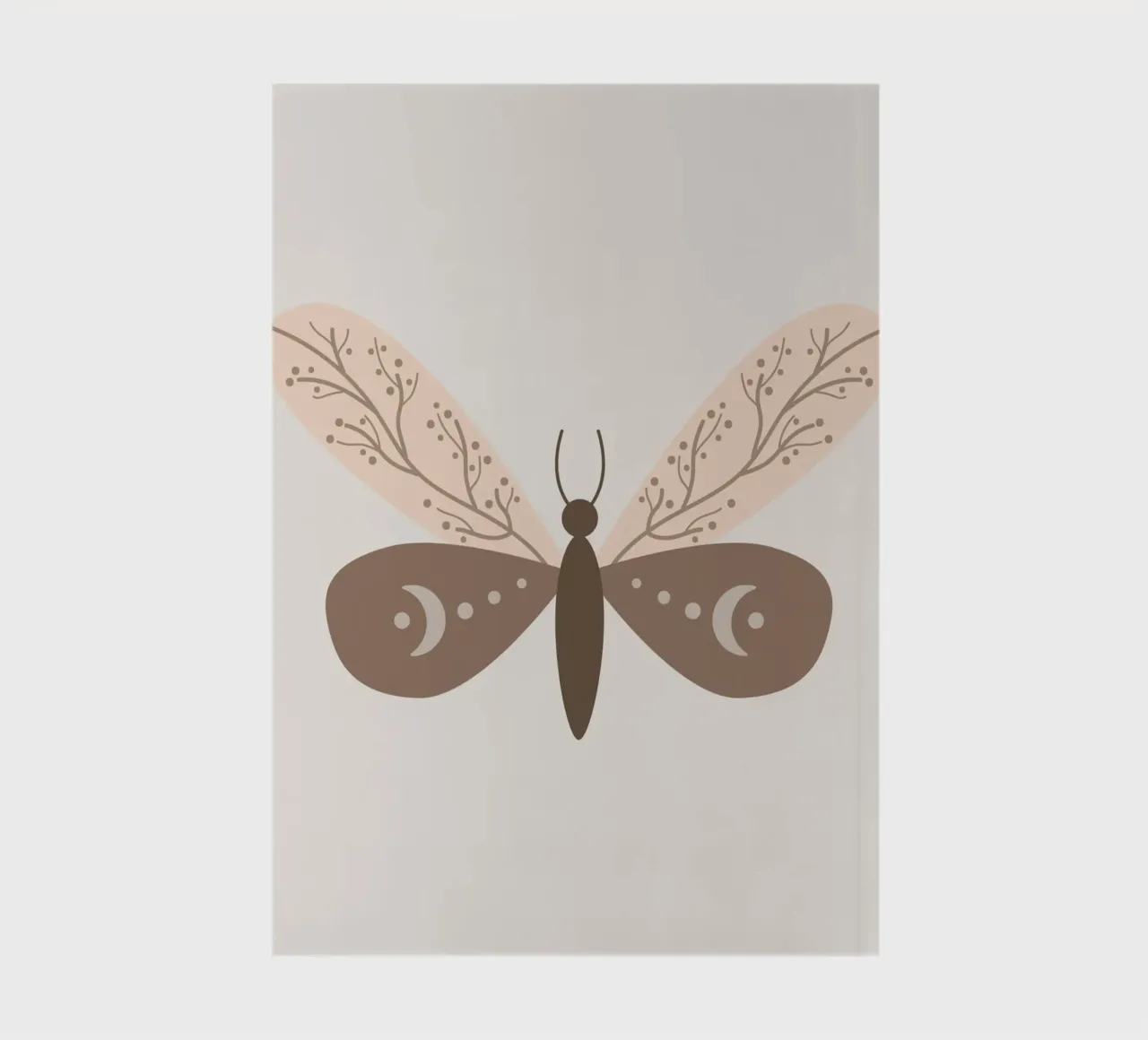 Moth notebook by LisaArtes