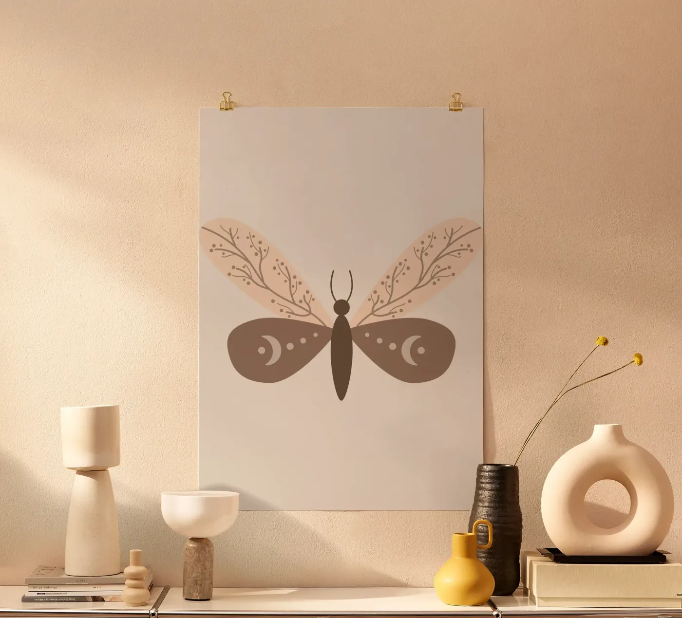 Moth poster by LisaArtes