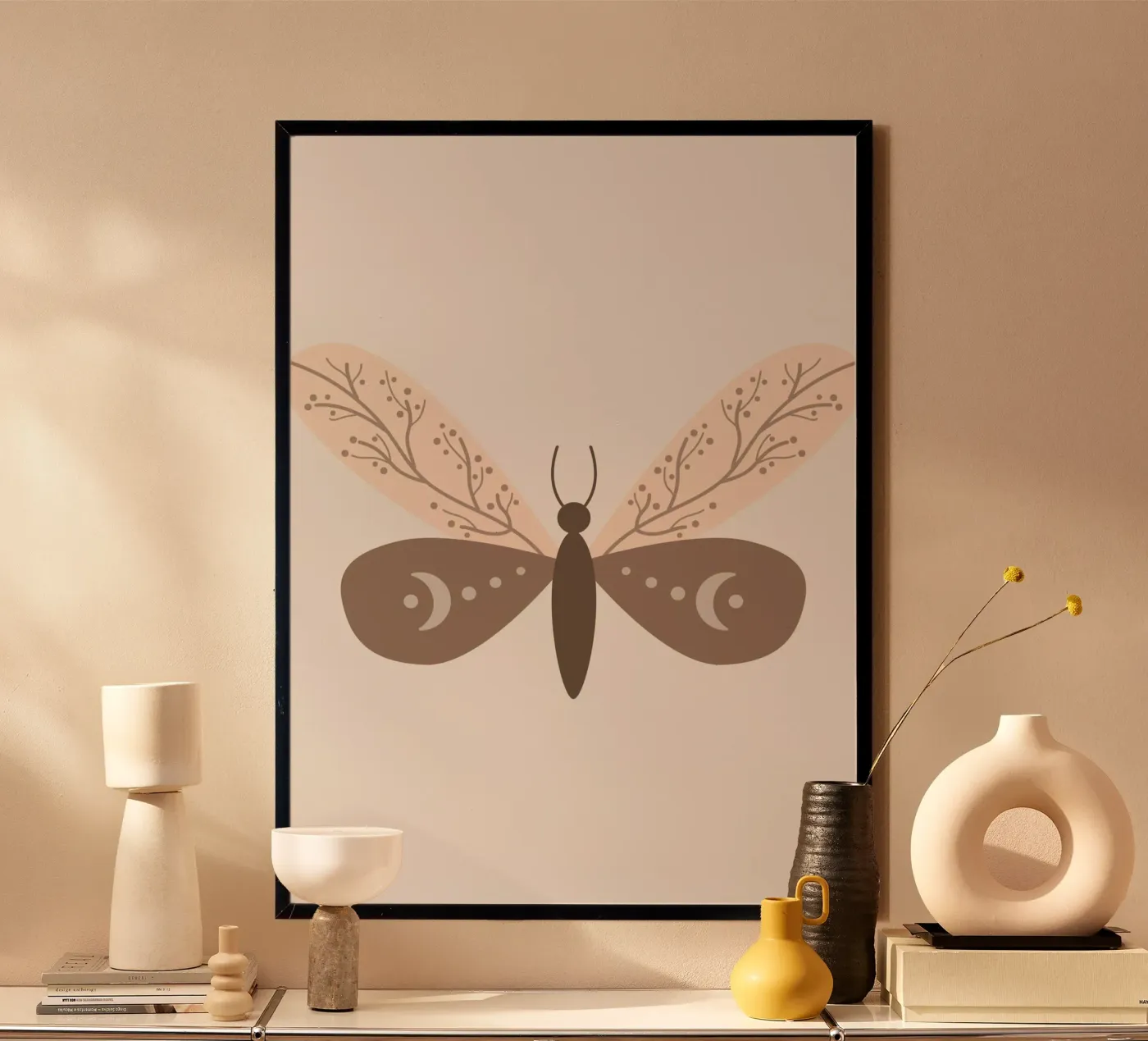 Moth poster by LisaArtes