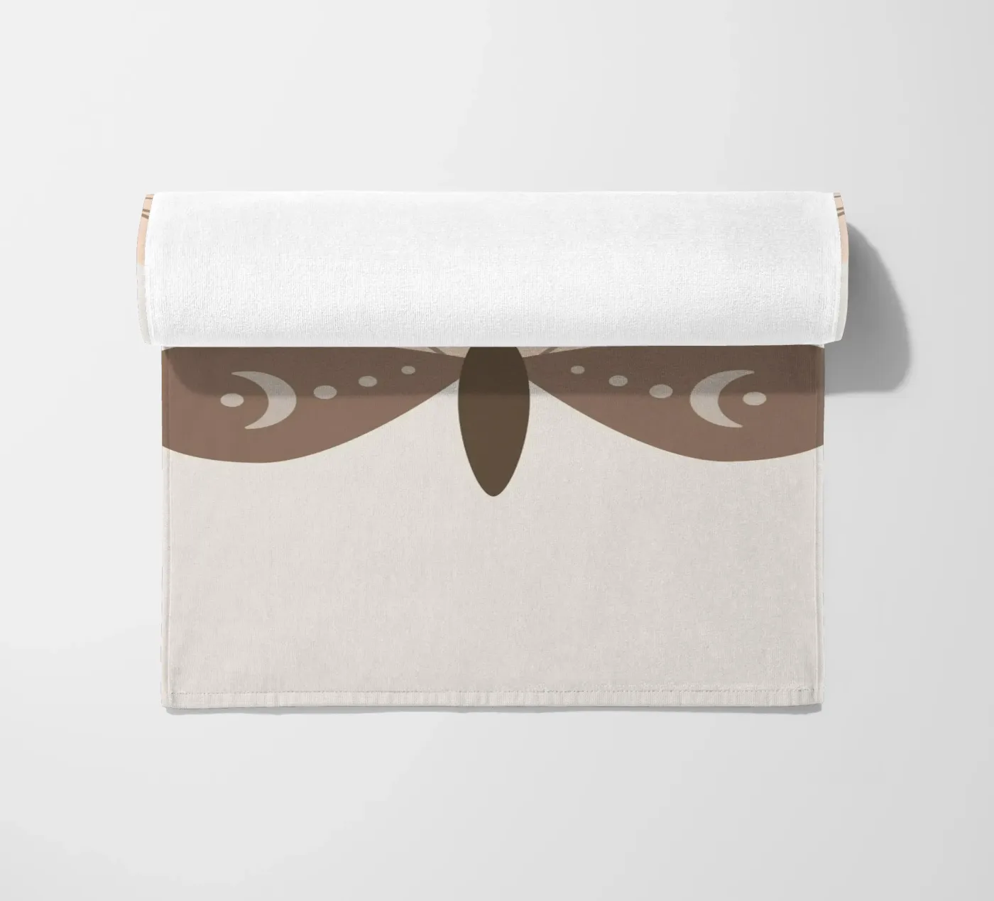 Moth beach towel by LisaArtes