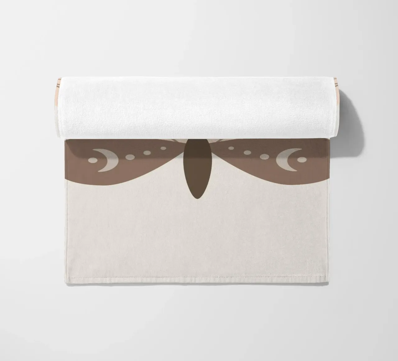 Moth beach towel by LisaArtes