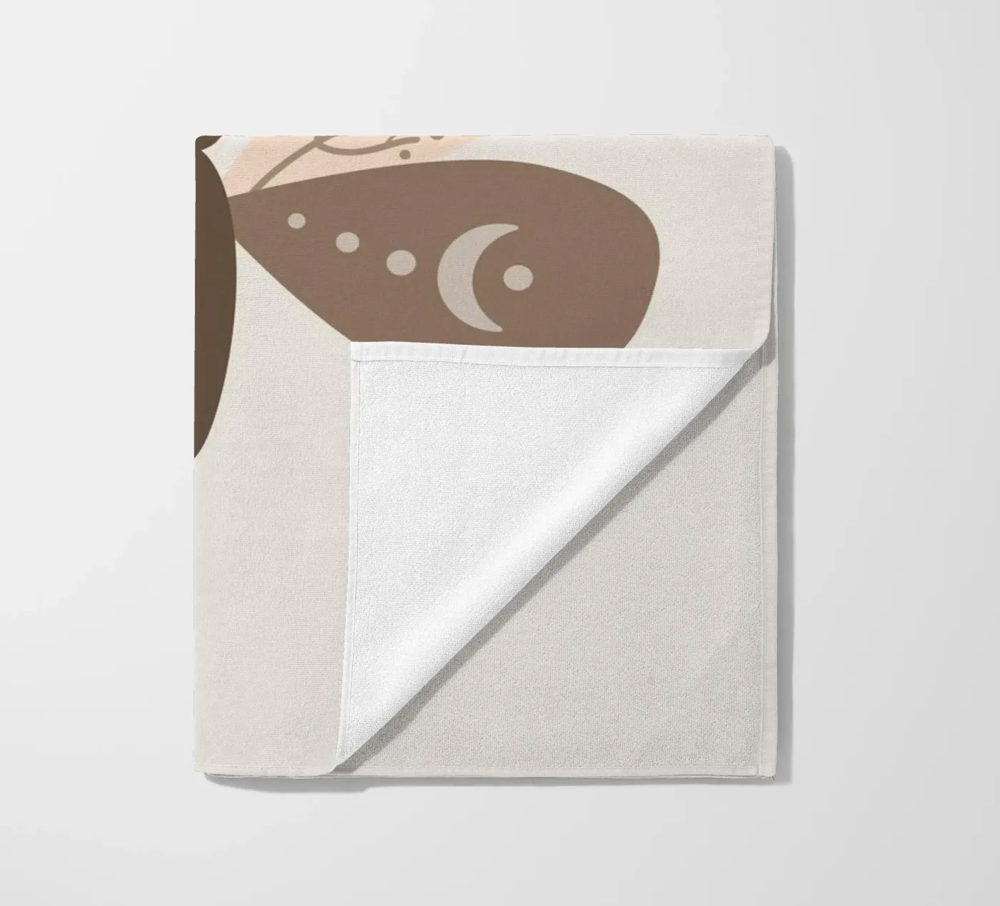 Moth beach towel by LisaArtes