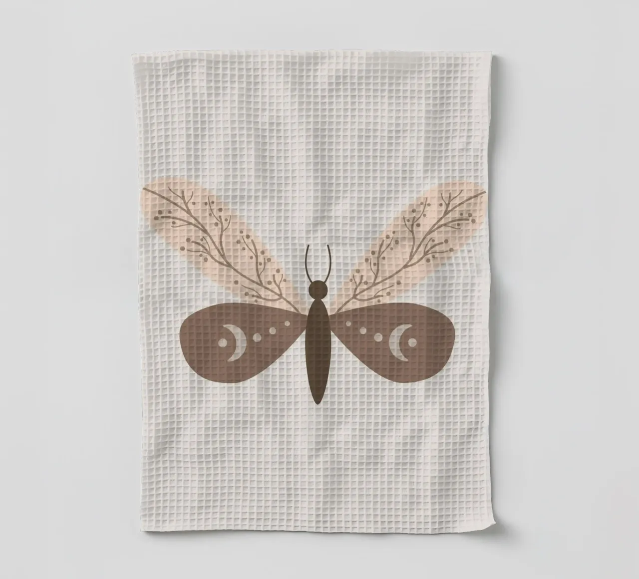 Moth canovaccio da cucina da LisaArtes