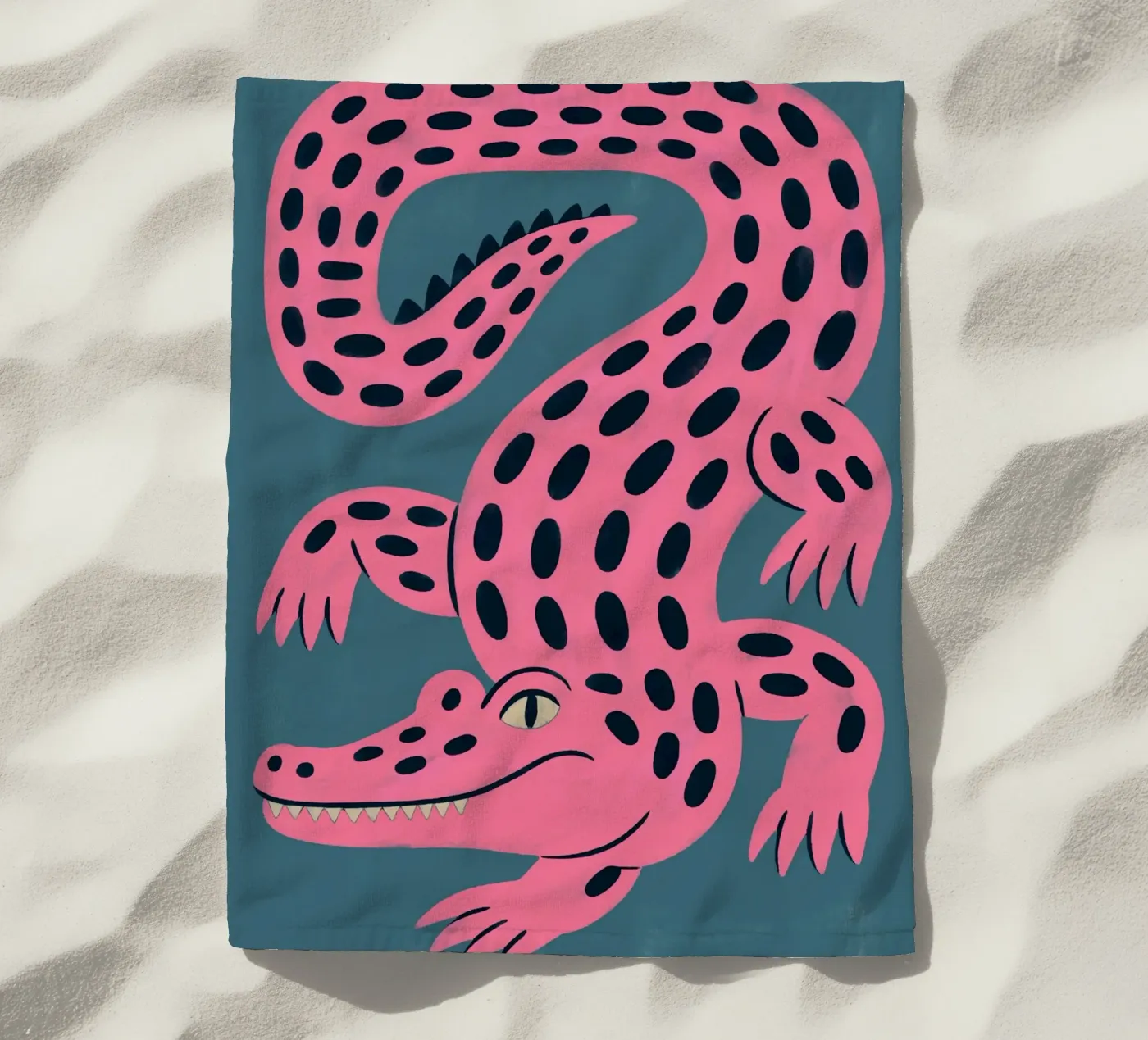 Croc Strandtuch von artesutileco