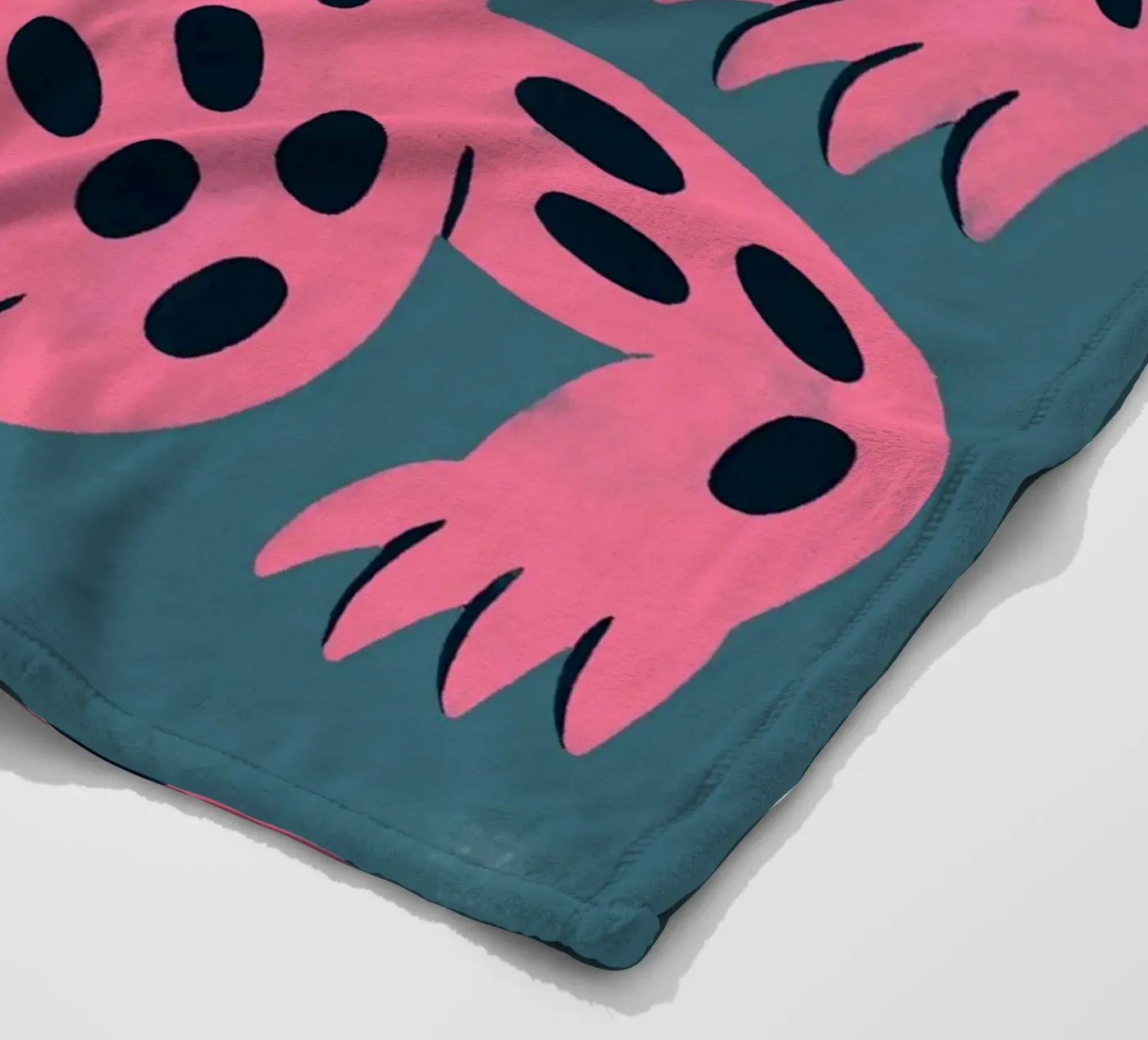 Croc fleecedeken van artesutileco