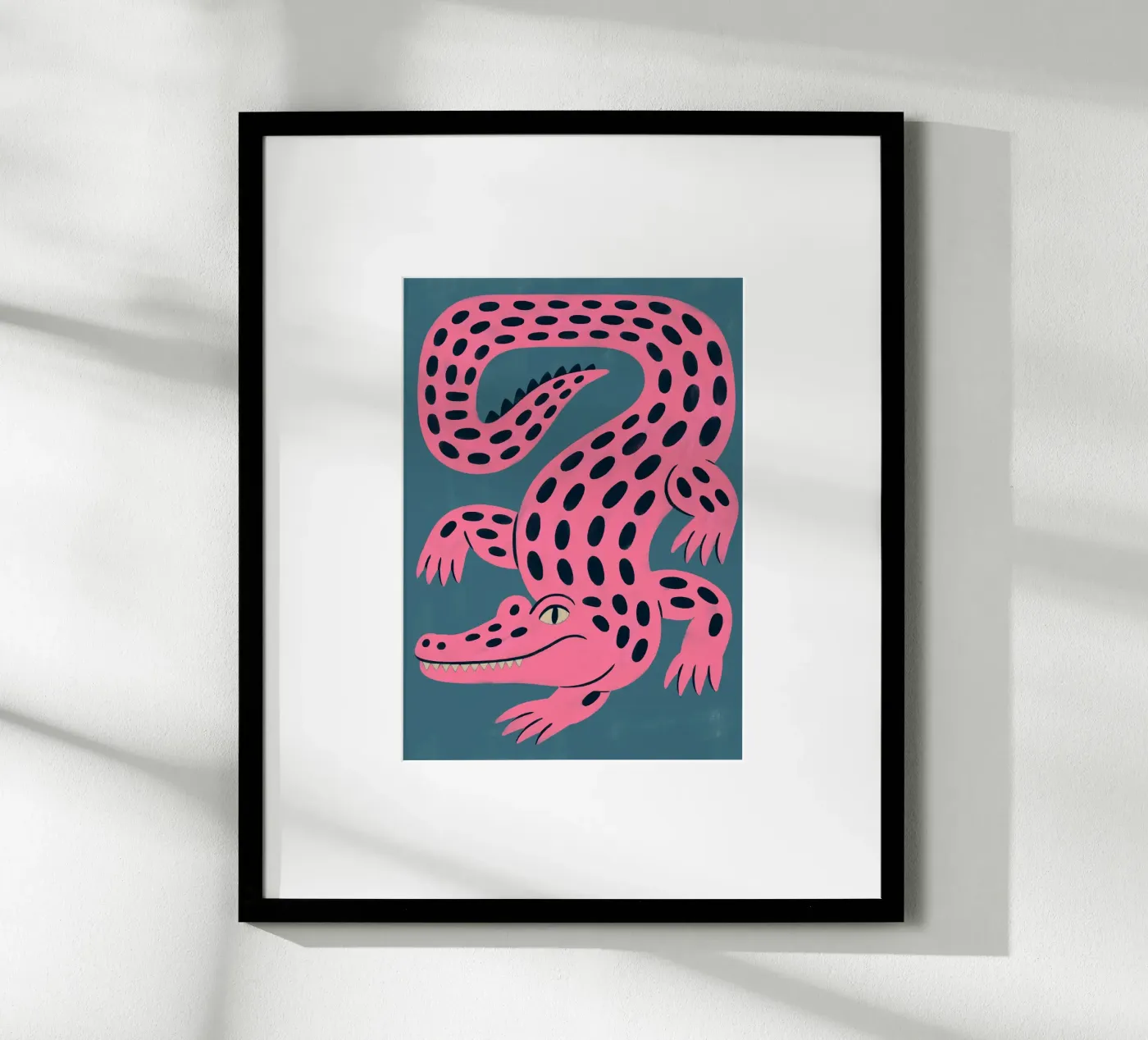 Croc poster by artesutileco
