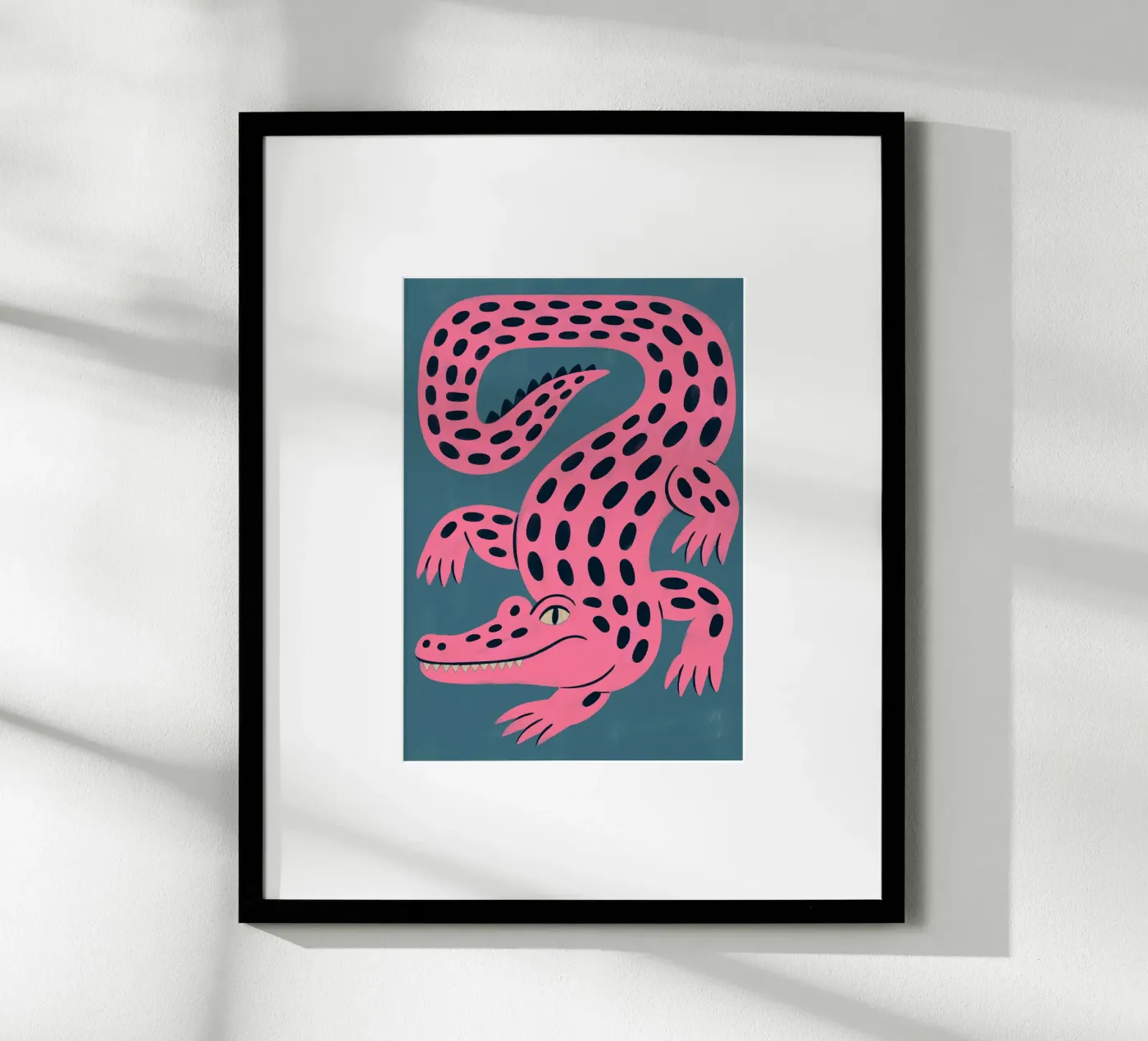 Croc poster by artesutileco