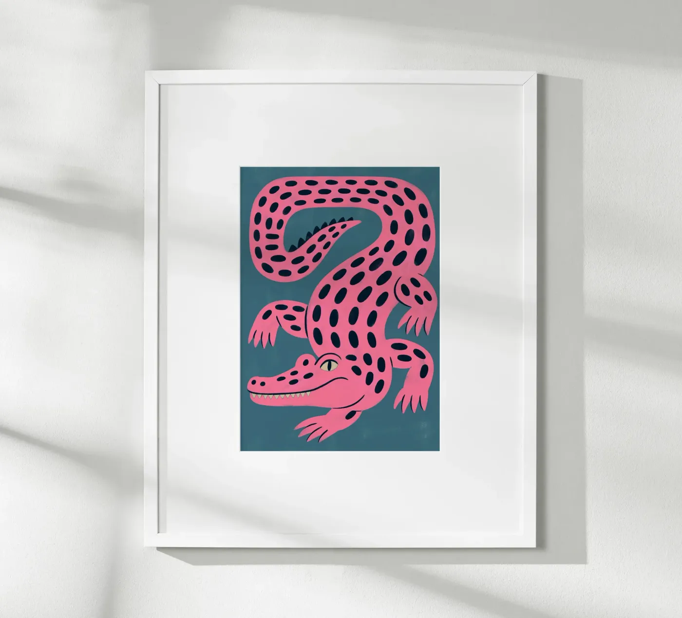 Croc poster by artesutileco