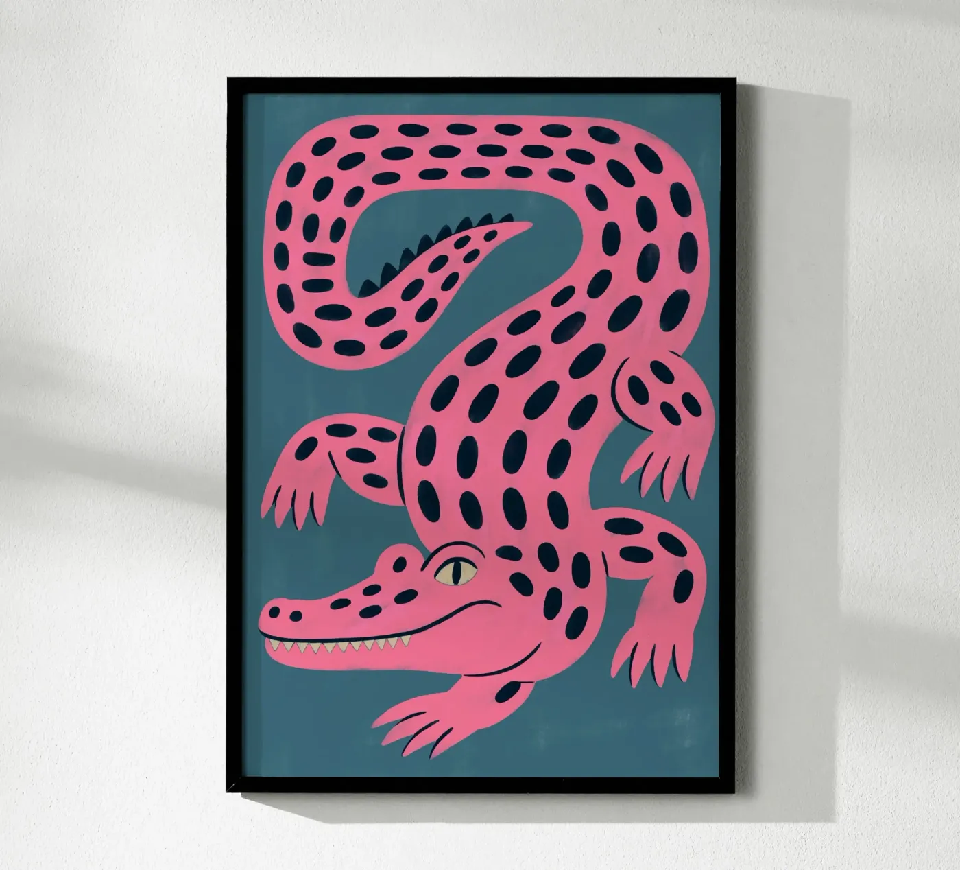 Croc poster by artesutileco