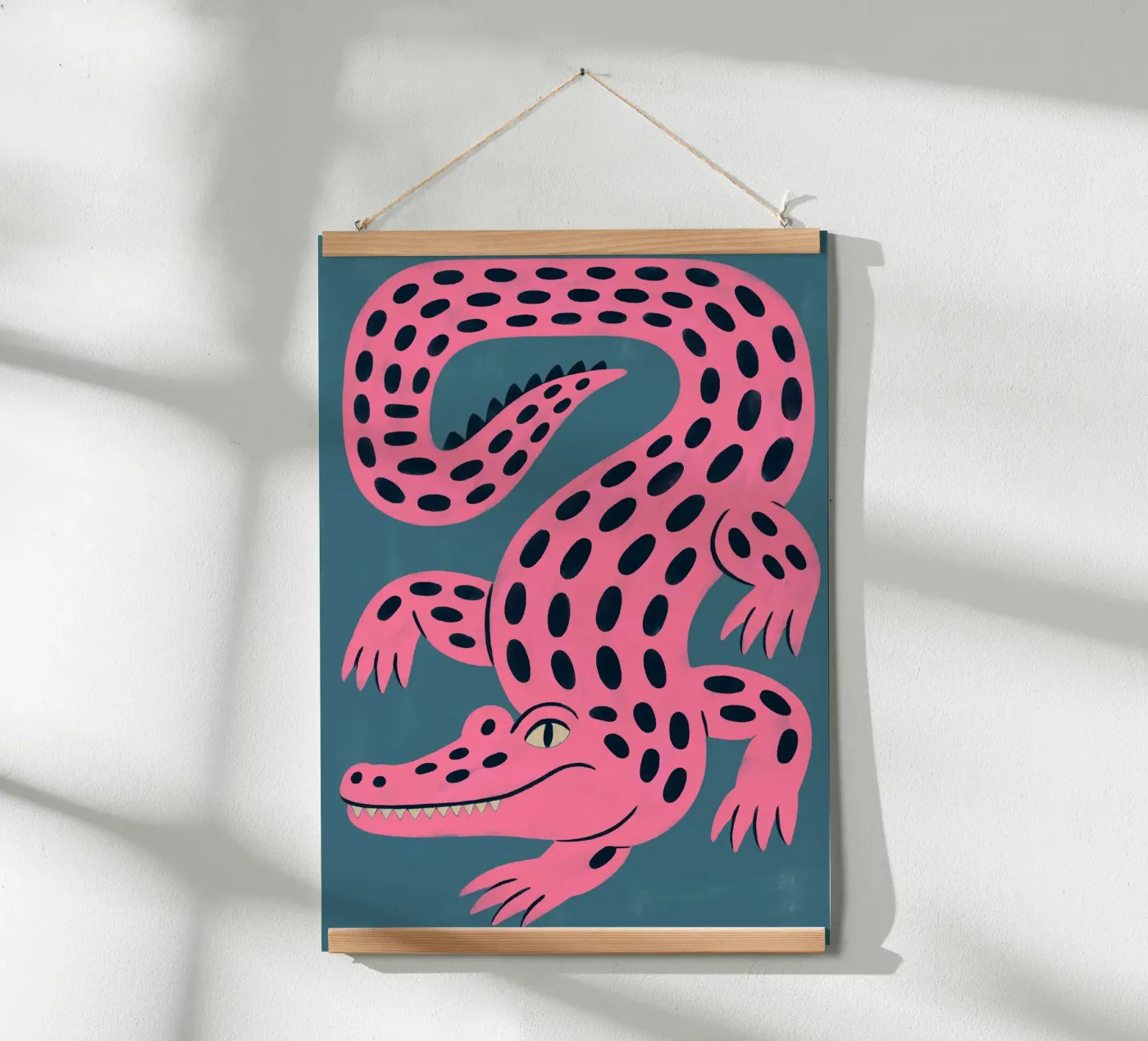 Croc poster by artesutileco