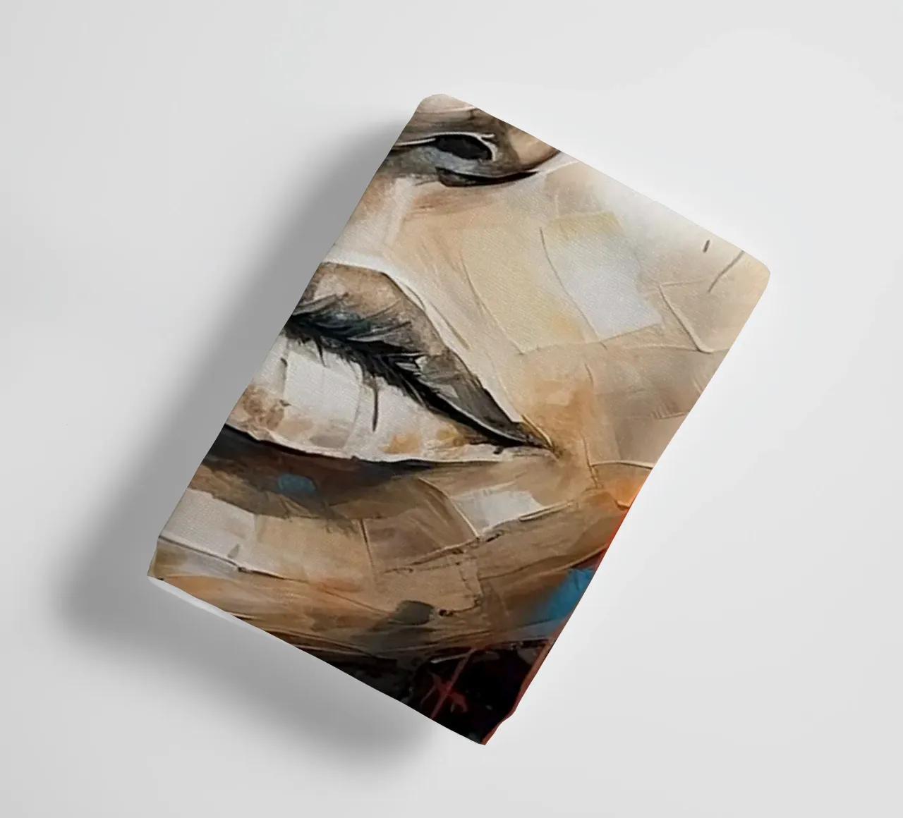 Visage abstrait serviette de bain de Imagine