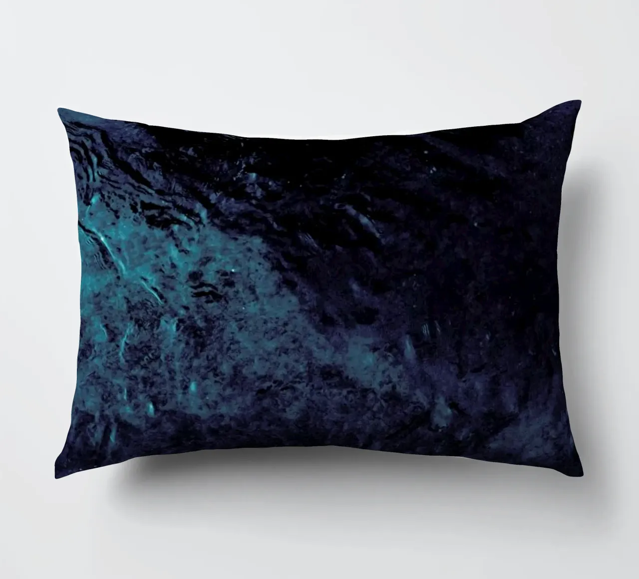 Abstract Blue cuscino da Sebastian Hilgetag